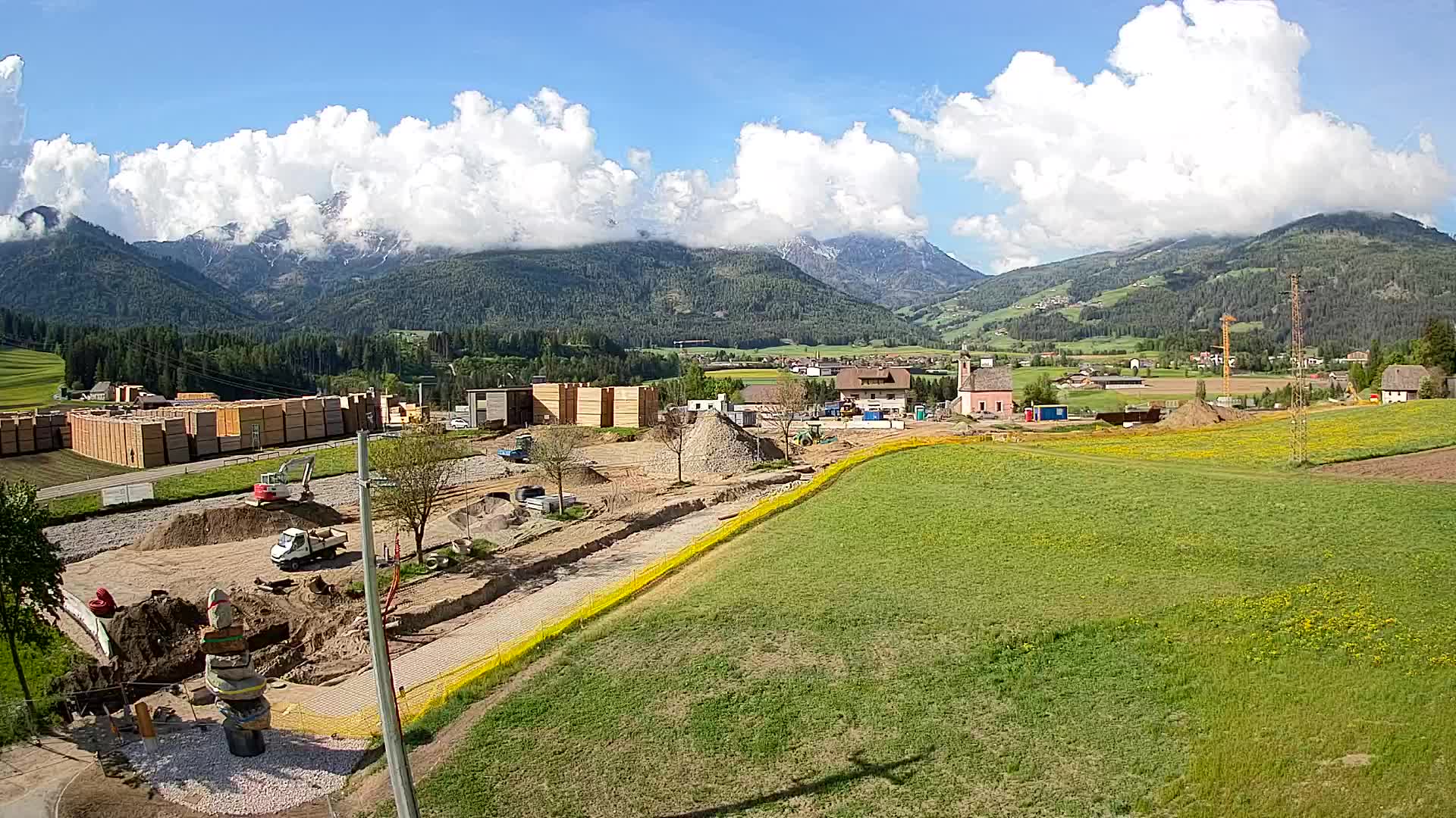 Webcam Rasen / Kronplatz – Live View from the Antholzertal Valley