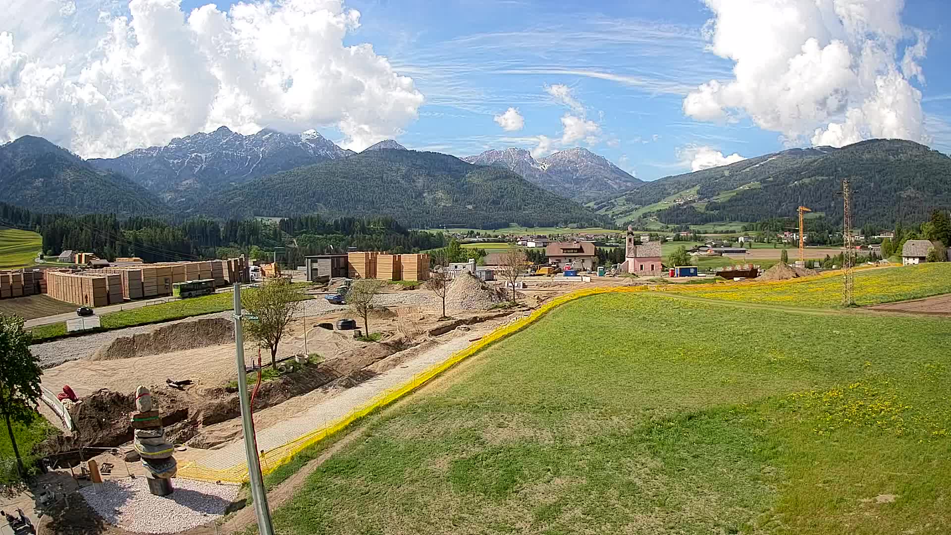 Webcam Rasen / Kronplatz – Live View from the Antholzertal Valley