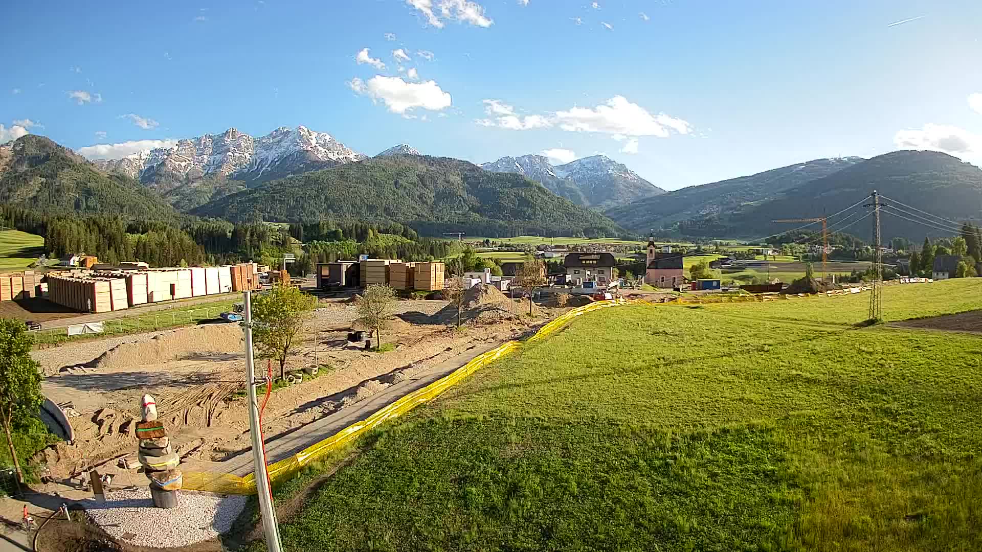 Webcam Rasun / Plan de Corones – Vista live dalla Valle di Anterselva