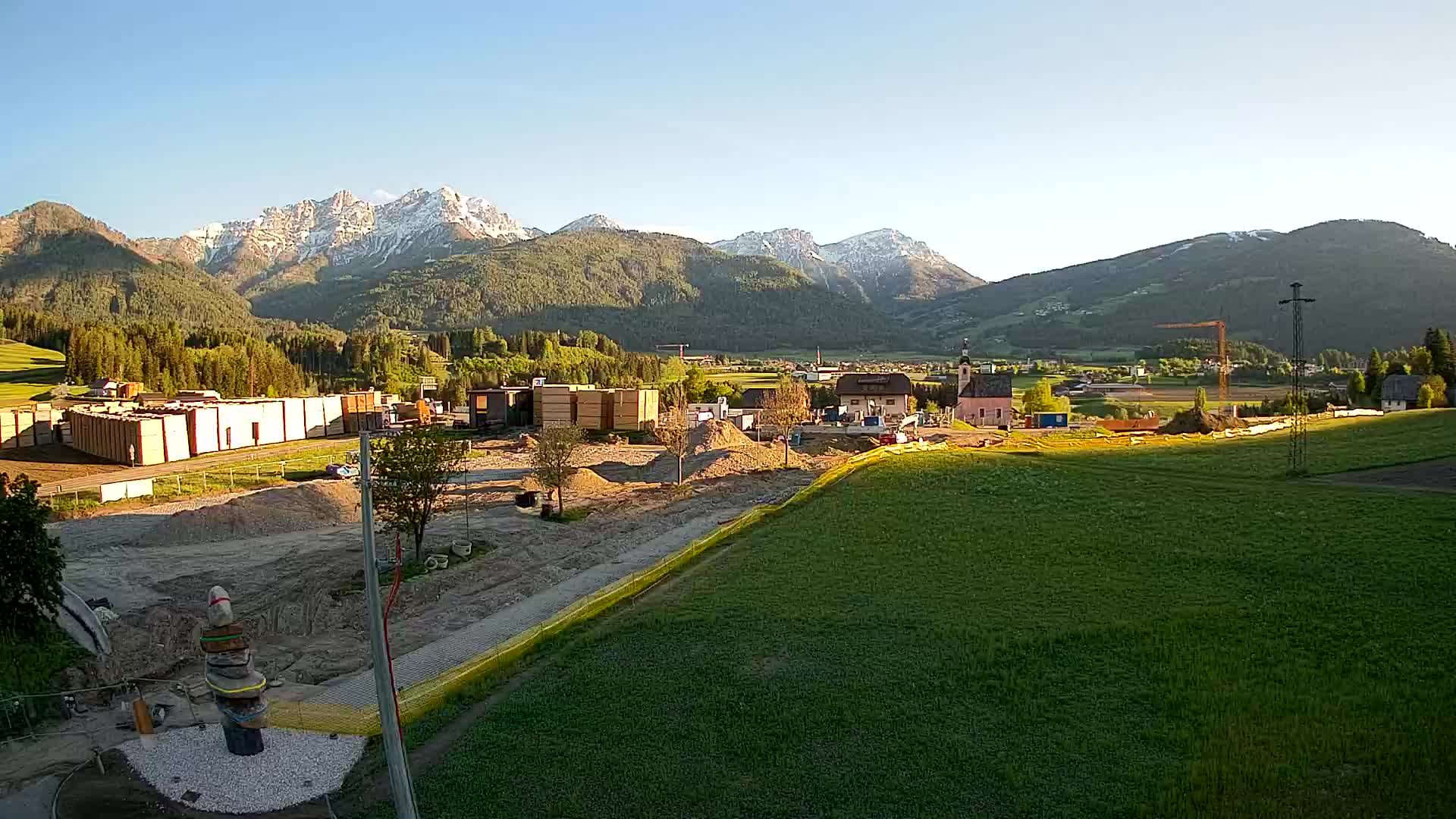 Webcam Rasun / Plan de Corones – Vista live dalla Valle di Anterselva