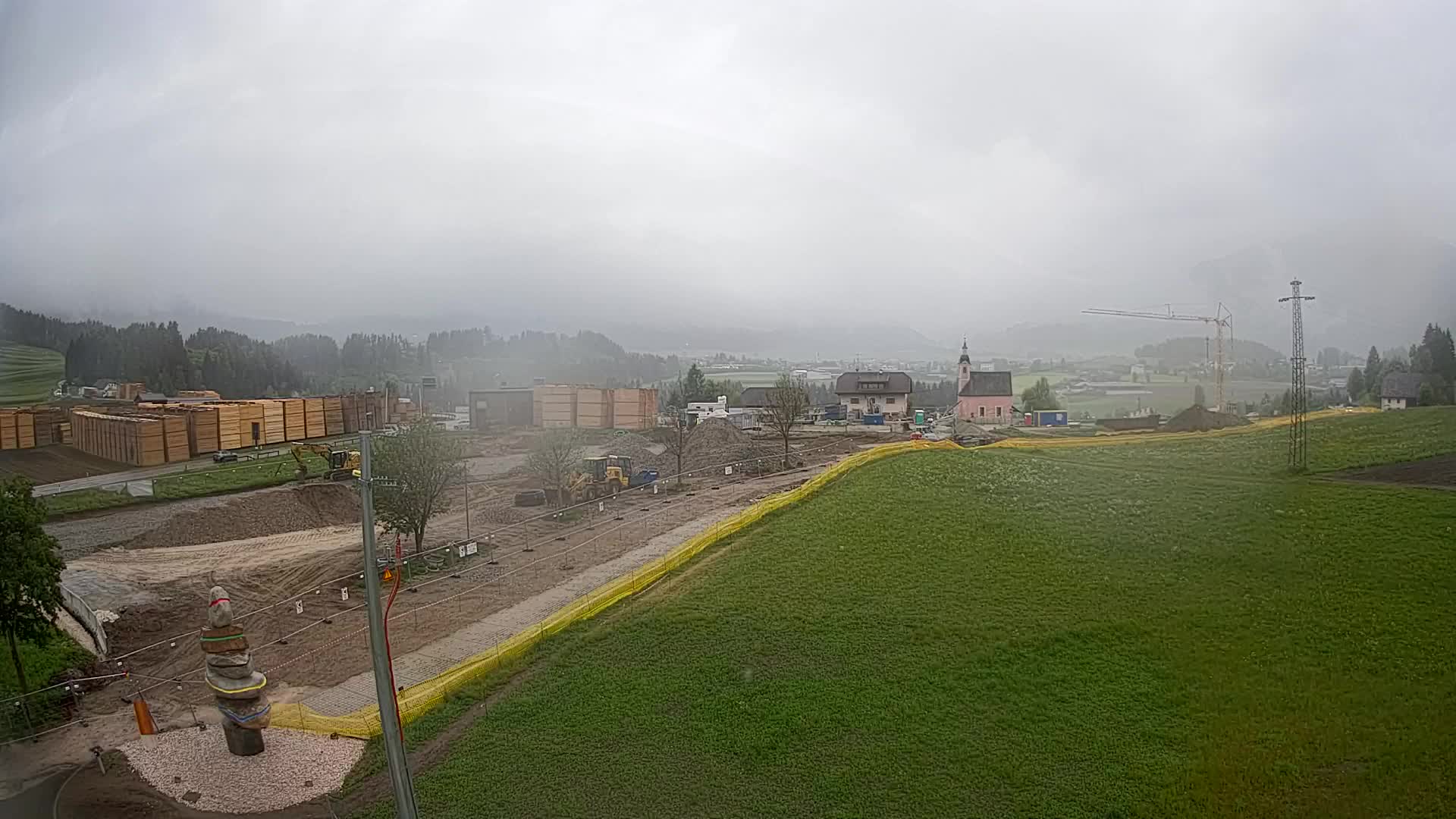 Webcam Rasun / Plan de Corones – Vista live dalla Valle di Anterselva
