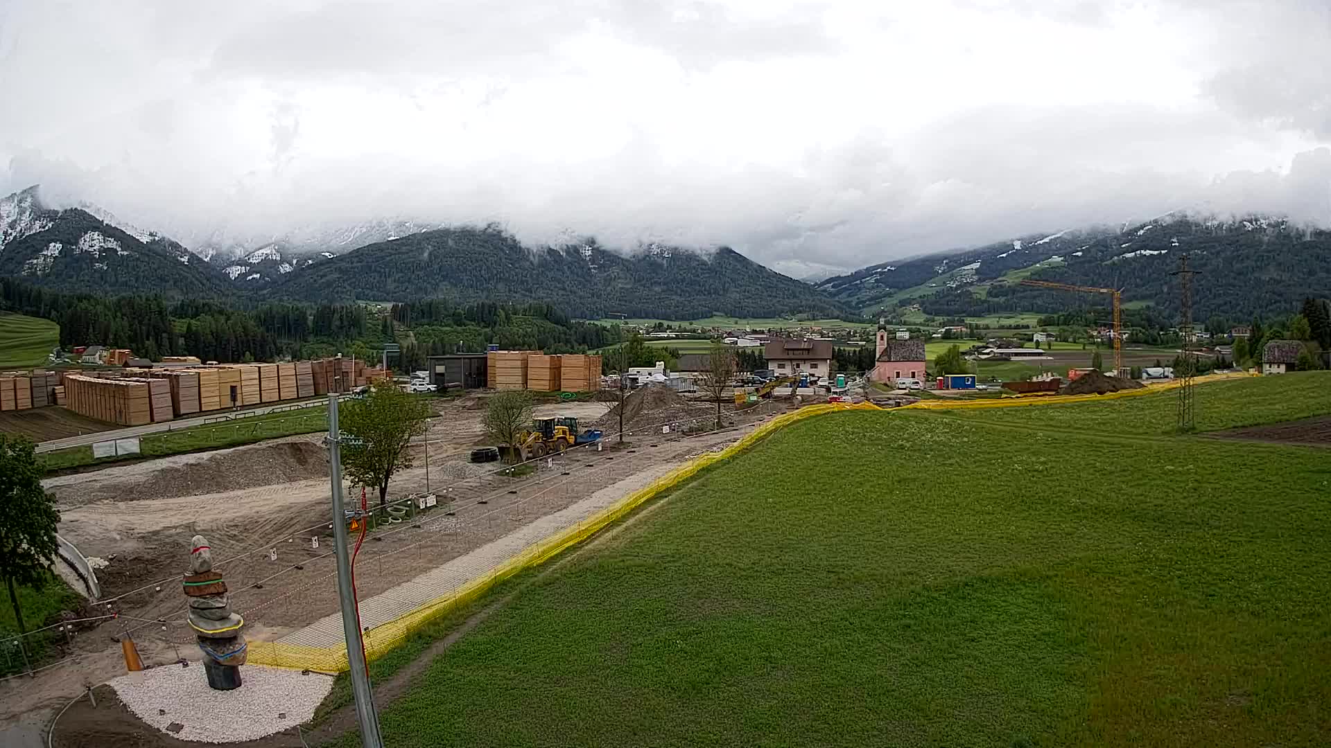Webcam Rasun / Kronplatz – Vista en vivo desde el valle de Anterselva
