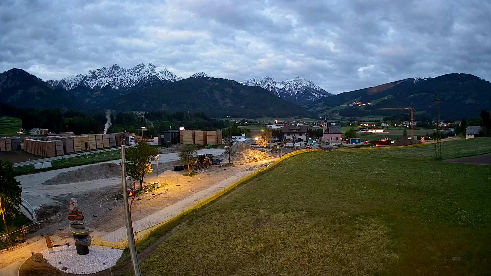 Webcam Rasun / Plan de Corones – Vista live dalla Valle di Anterselva