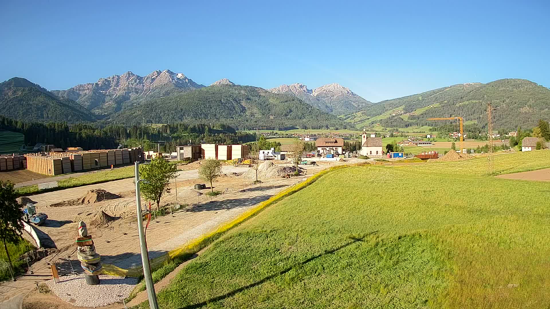 Webcam Rasen / Kronplatz – Live View from the Antholzertal Valley