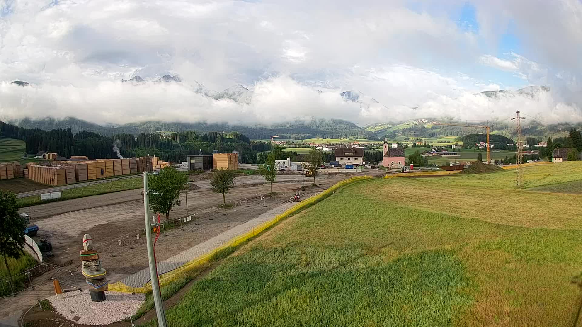 Webcam Rasun / Kronplatz – Vue en direct depuis la vallée d’Anterselva