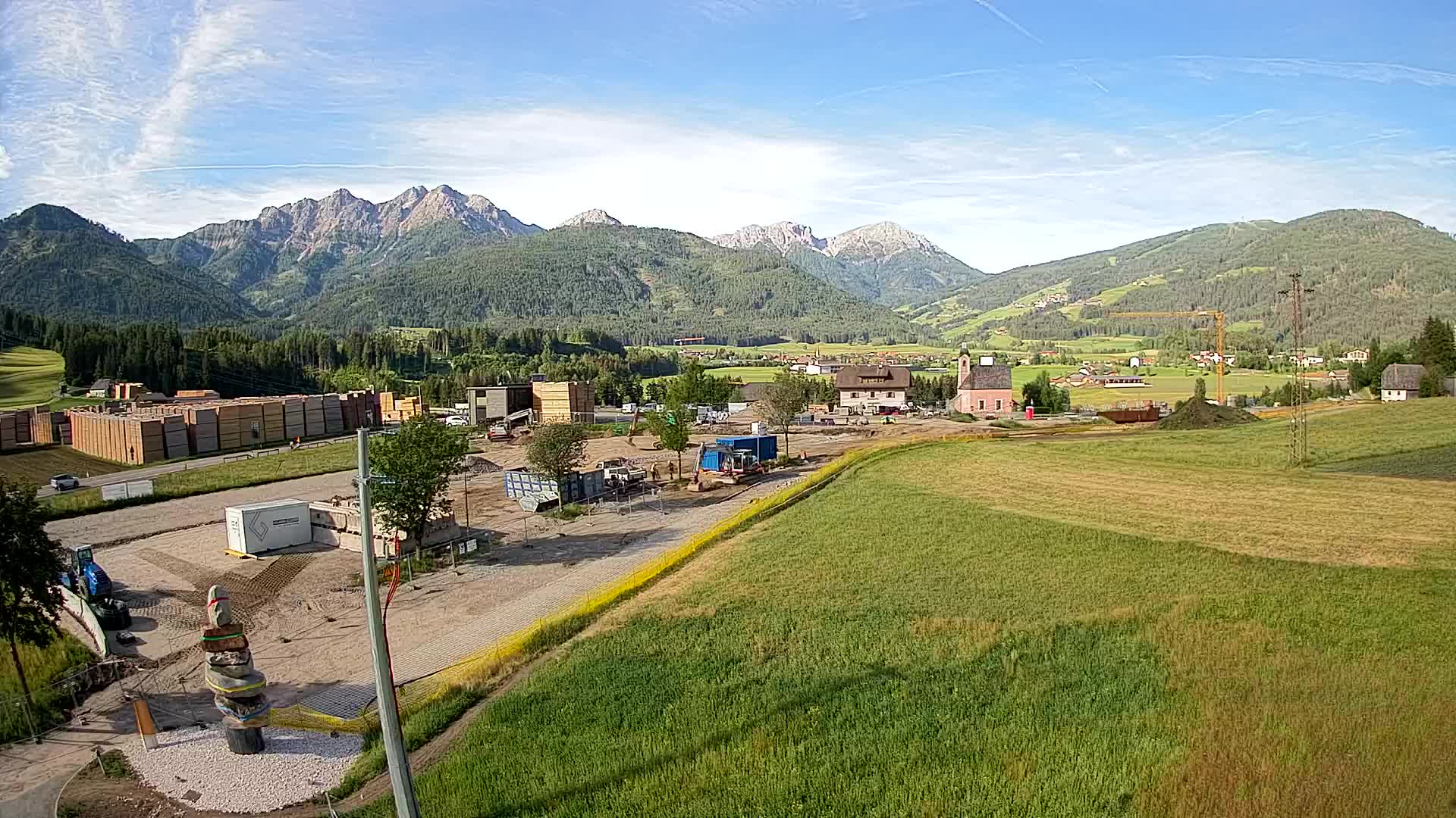 Webcam Rasen / Kronplatz – Live View from the Antholzertal Valley