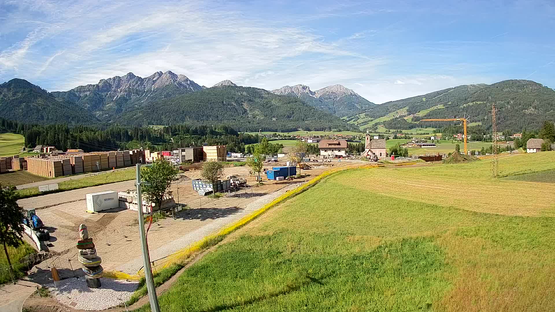 Webcam Rasen / Kronplatz – Live View from the Antholzertal Valley