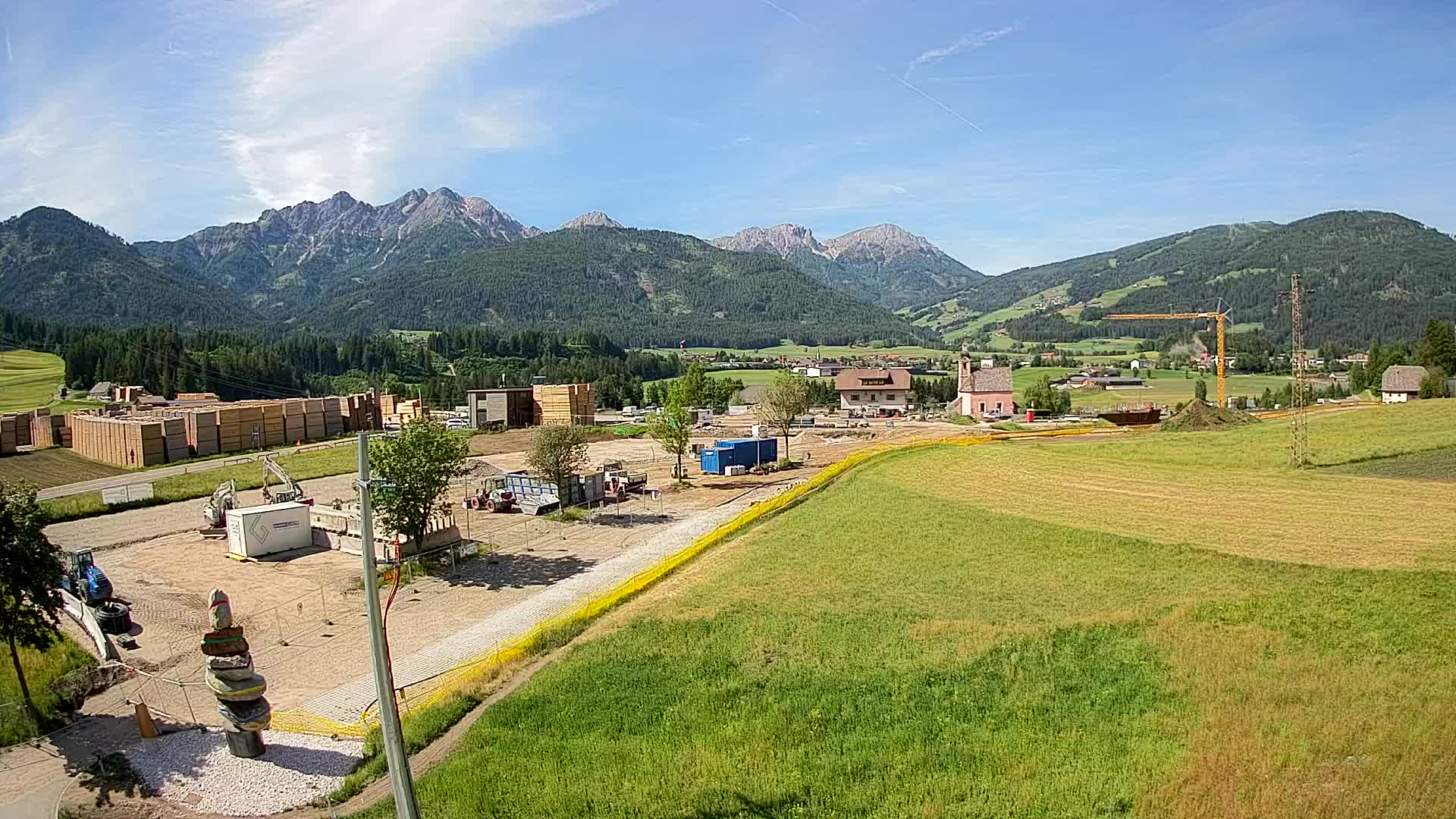 Webcam Rasun / Kronplatz – Vista en vivo desde el valle de Anterselva