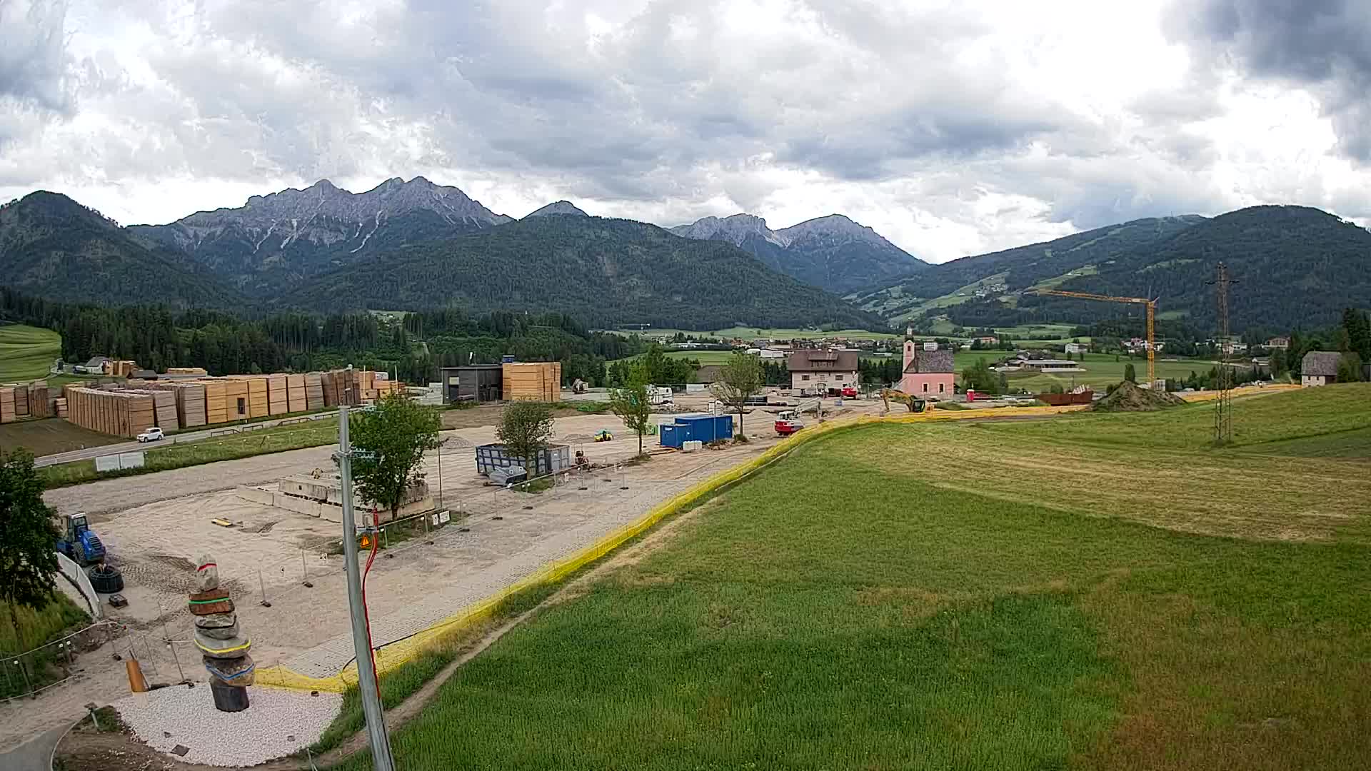 Webcam Rasun / Kronplatz – Vista en vivo desde el valle de Anterselva