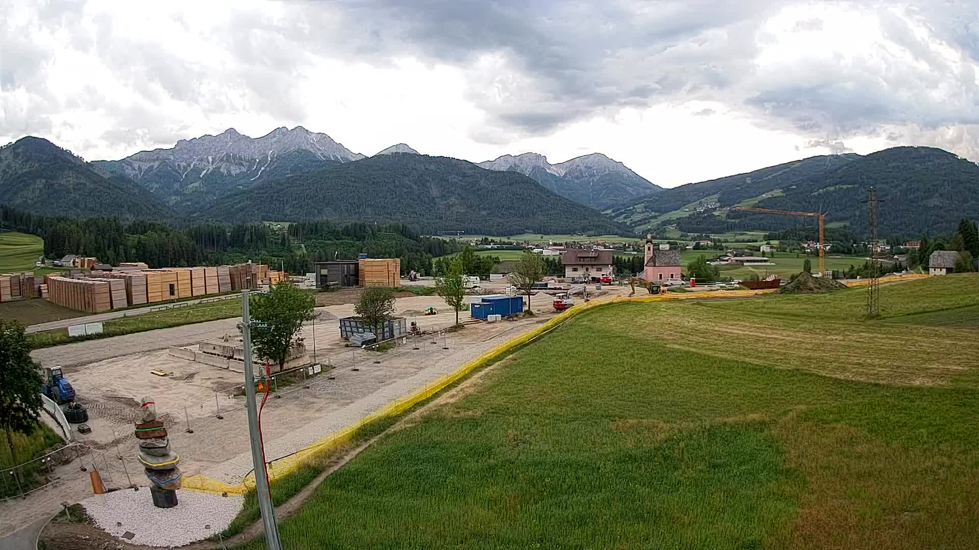 Webcam Rasun / Kronplatz – Vista en vivo desde el valle de Anterselva