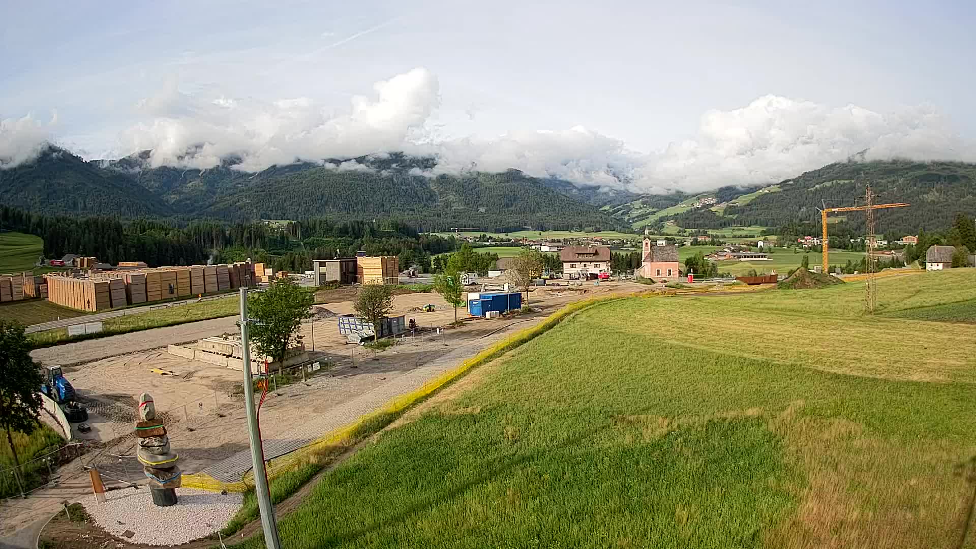 Webcam Rasun / Kronplatz – Vista en vivo desde el valle de Anterselva