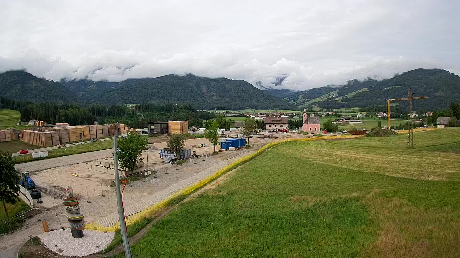 Webcam Rasun / Kronplatz – Vista en vivo desde el valle de Anterselva