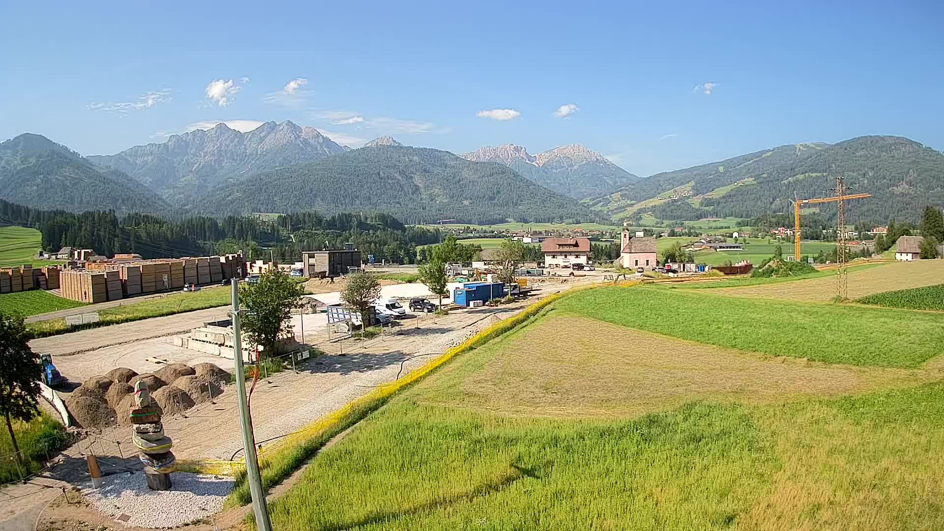 Webcam Rasen / Kronplatz – Live View from the Antholzertal Valley