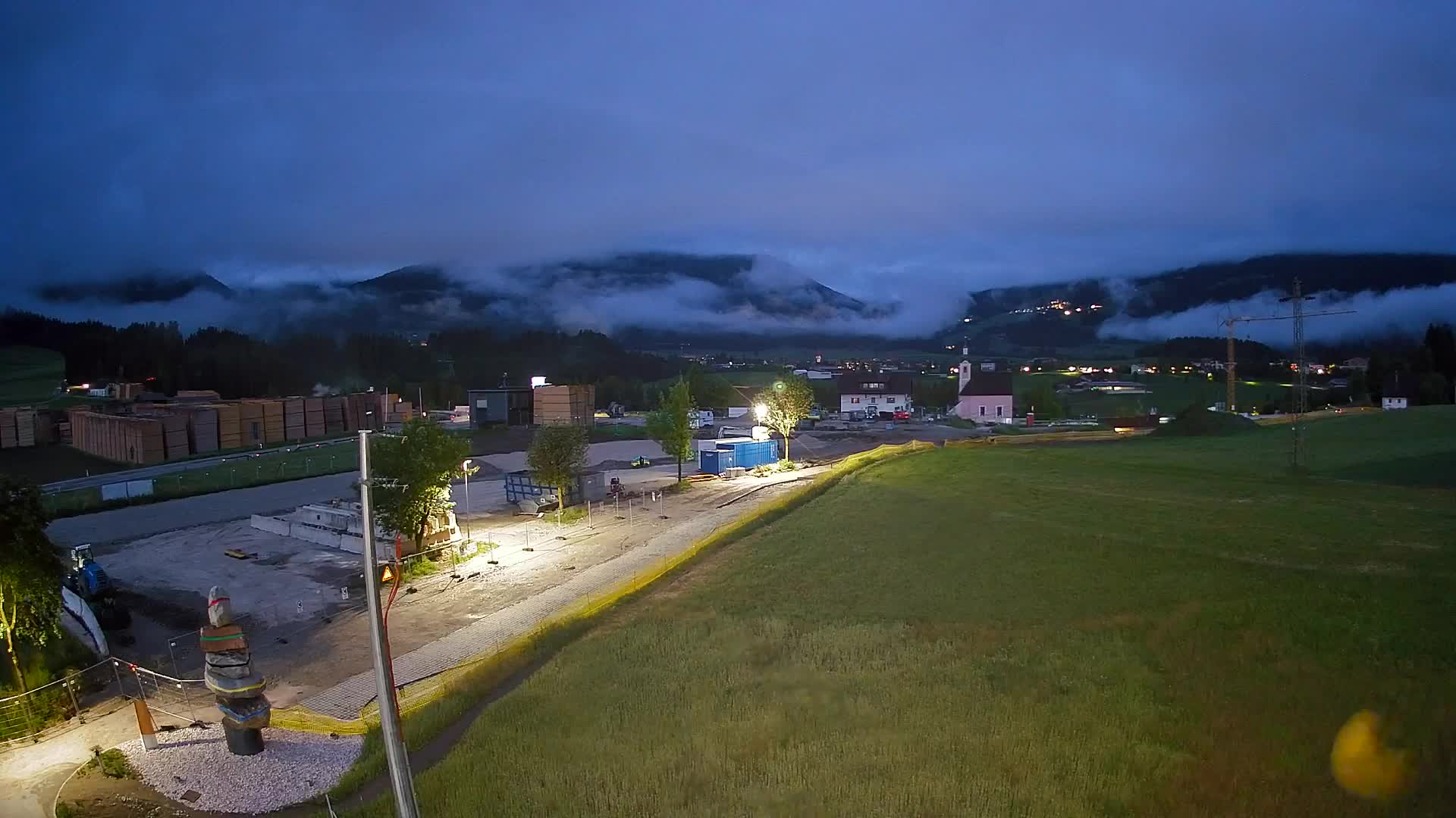 Webcam Rasun / Plan de Corones – Vista live dalla Valle di Anterselva