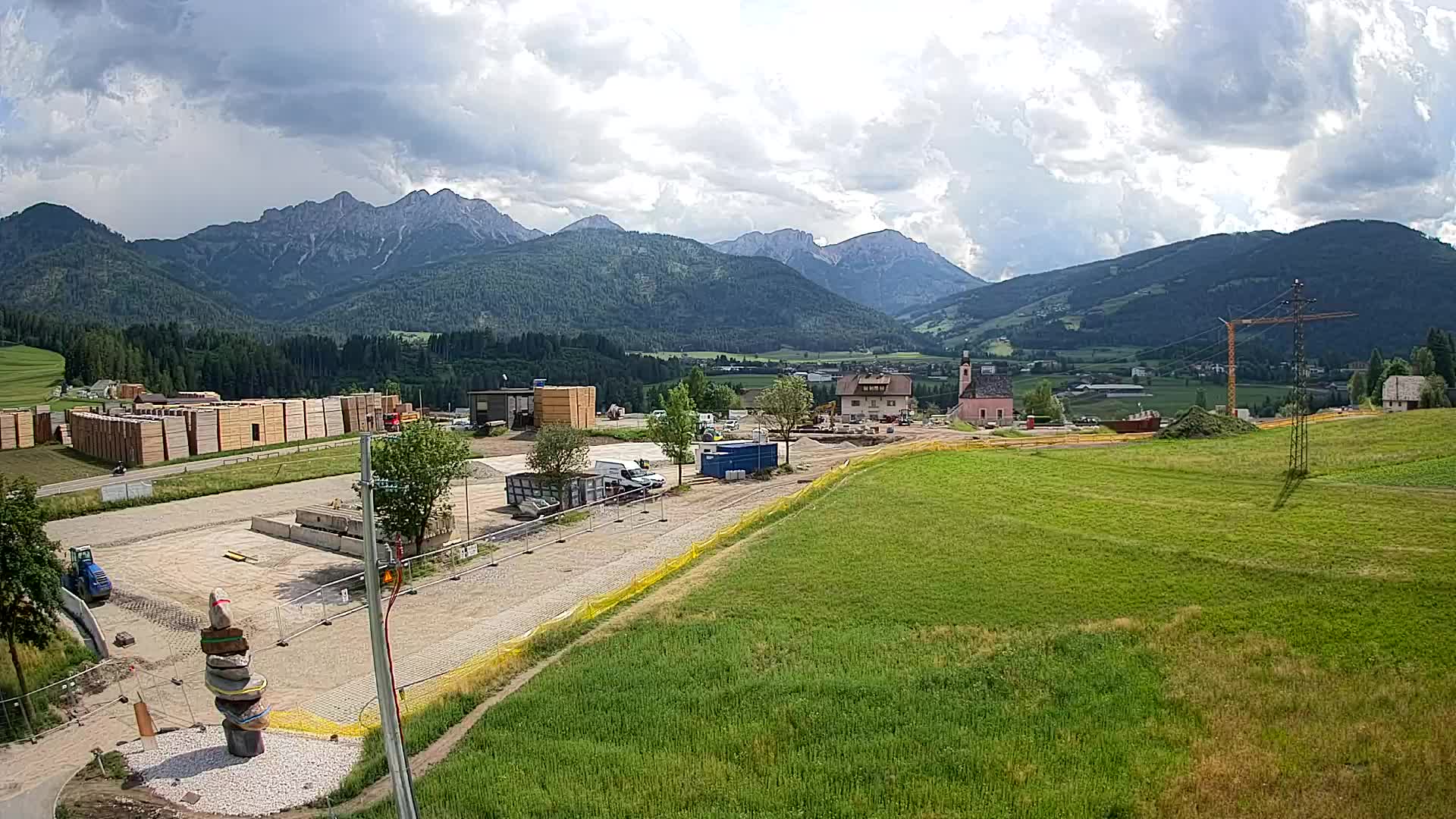 Webcam Rasun / Kronplatz – Vista en vivo desde el valle de Anterselva