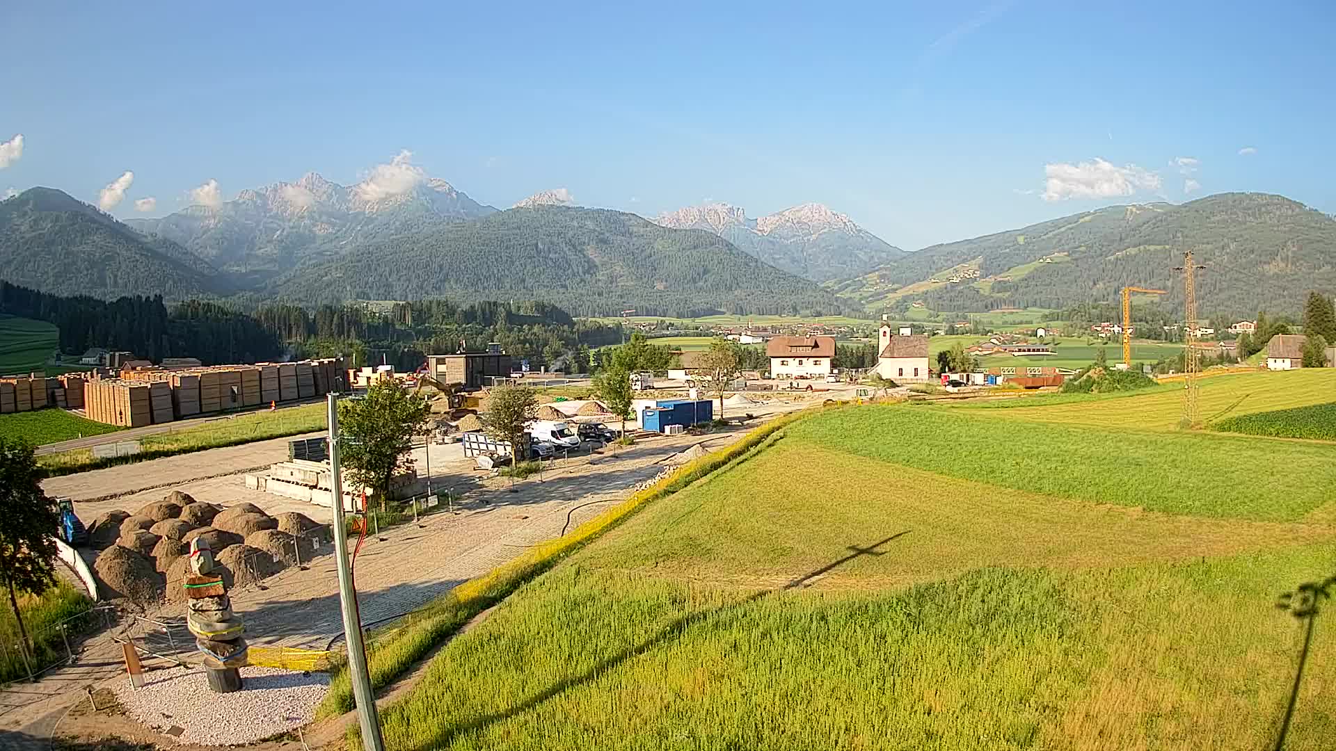 Webcam Rasen / Kronplatz – Live View from the Antholzertal Valley