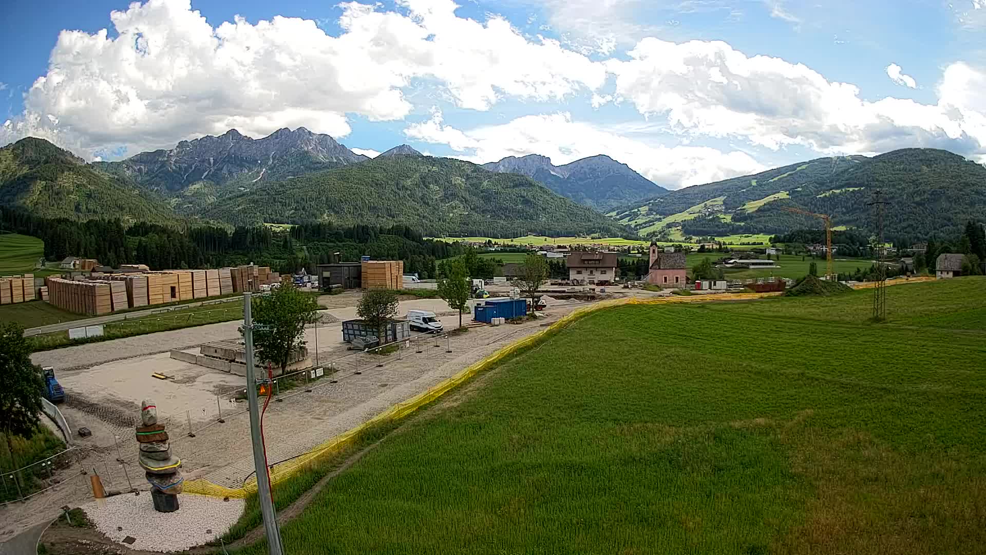 Webcam Rasun / Kronplatz – Vista en vivo desde el valle de Anterselva