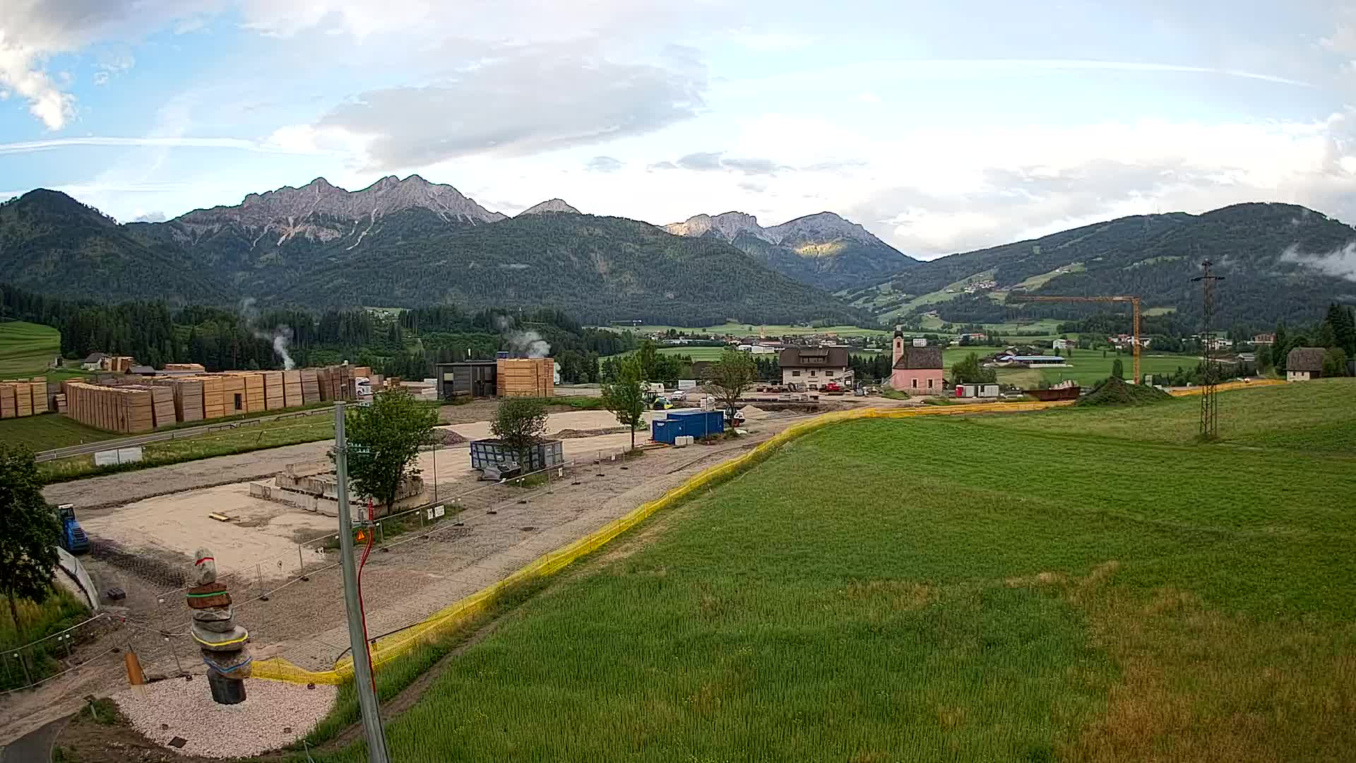 Webcam Rasun / Kronplatz – Vista en vivo desde el valle de Anterselva