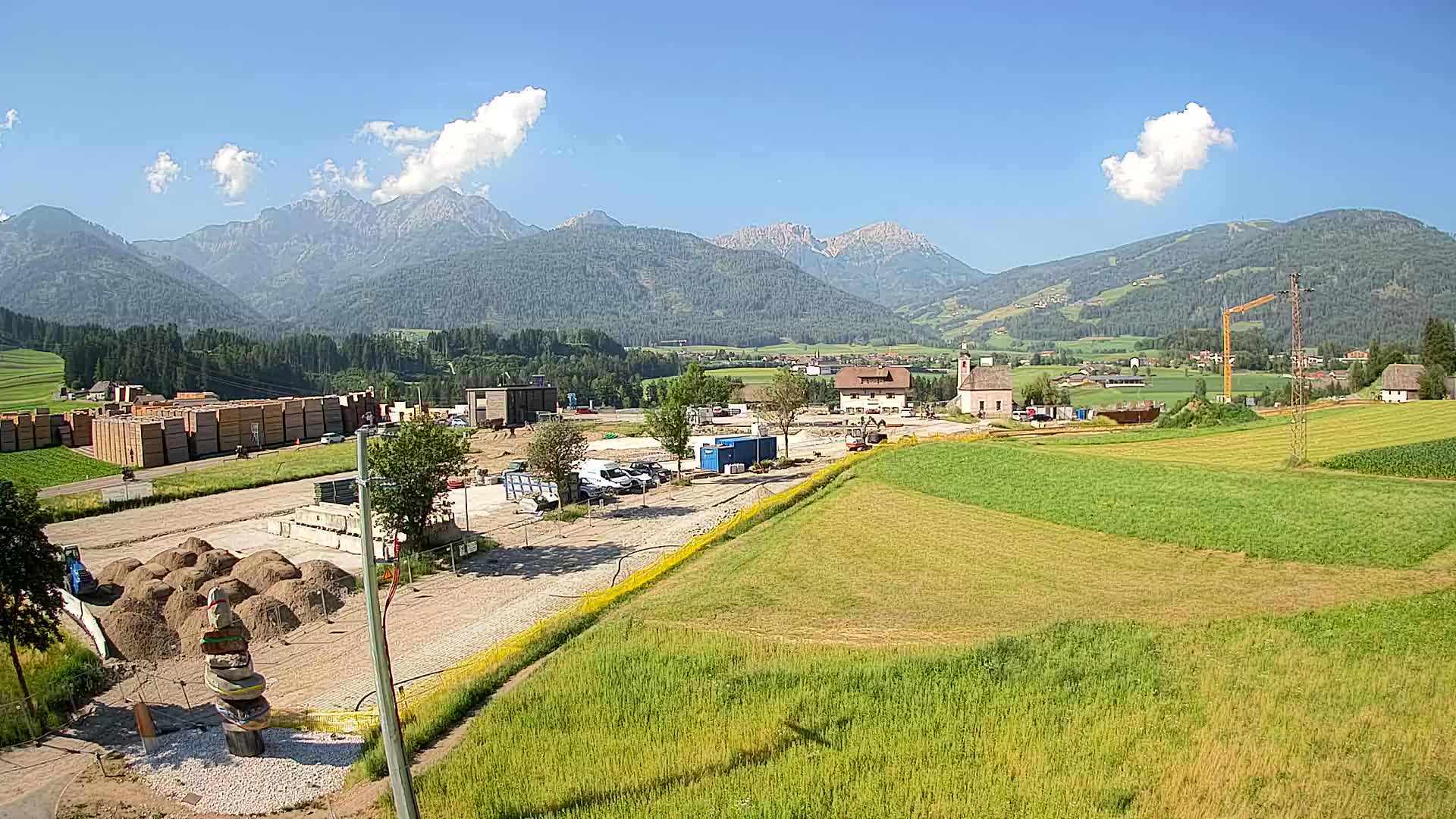 Webcam Rasun / Kronplatz – Vista en vivo desde el valle de Anterselva