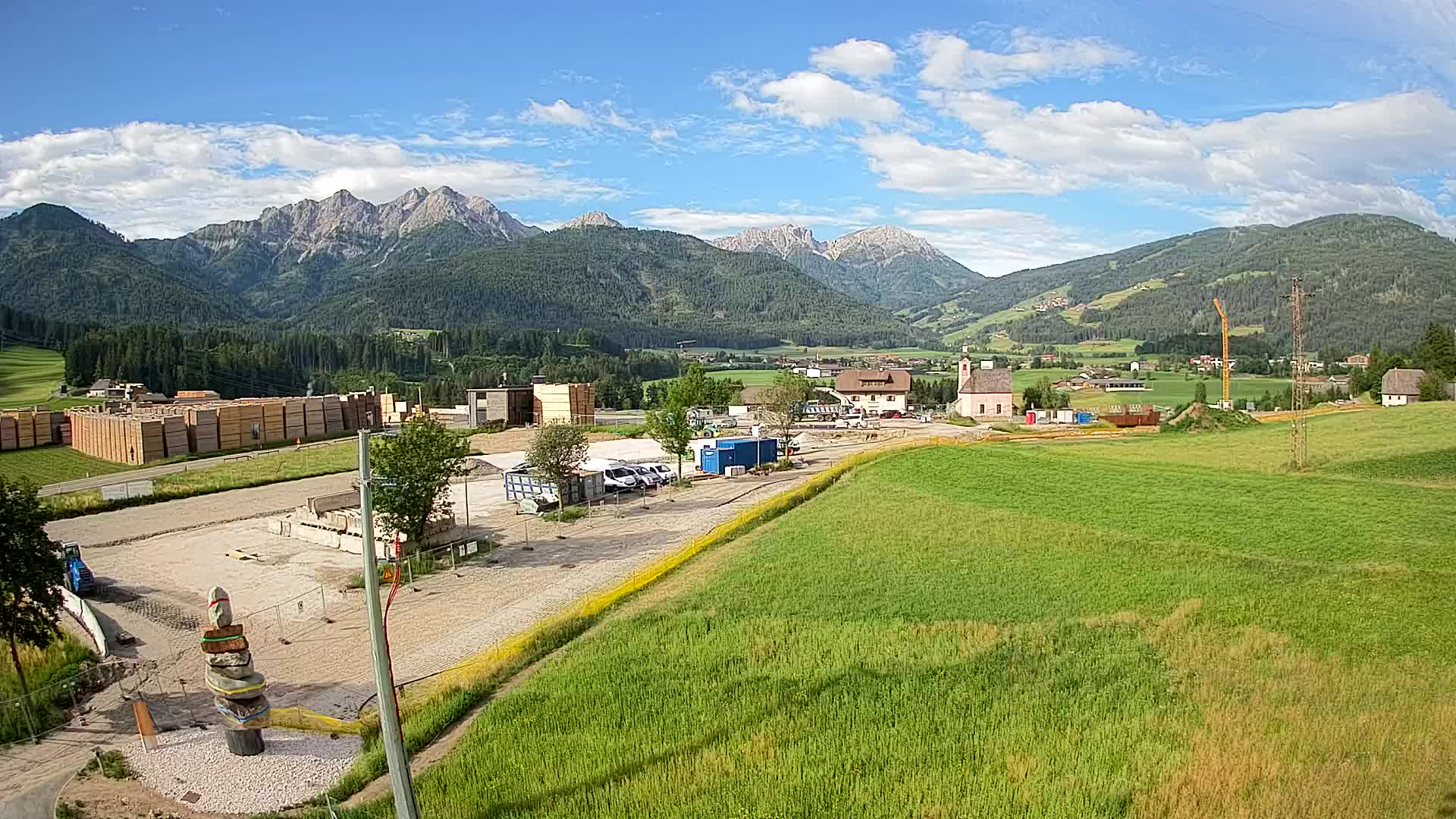 Webcam Rasen / Kronplatz – Live View from the Antholzertal Valley