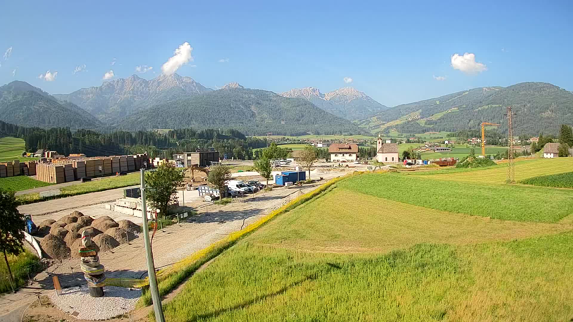 Webcam Rasen / Kronplatz – Live View from the Antholzertal Valley