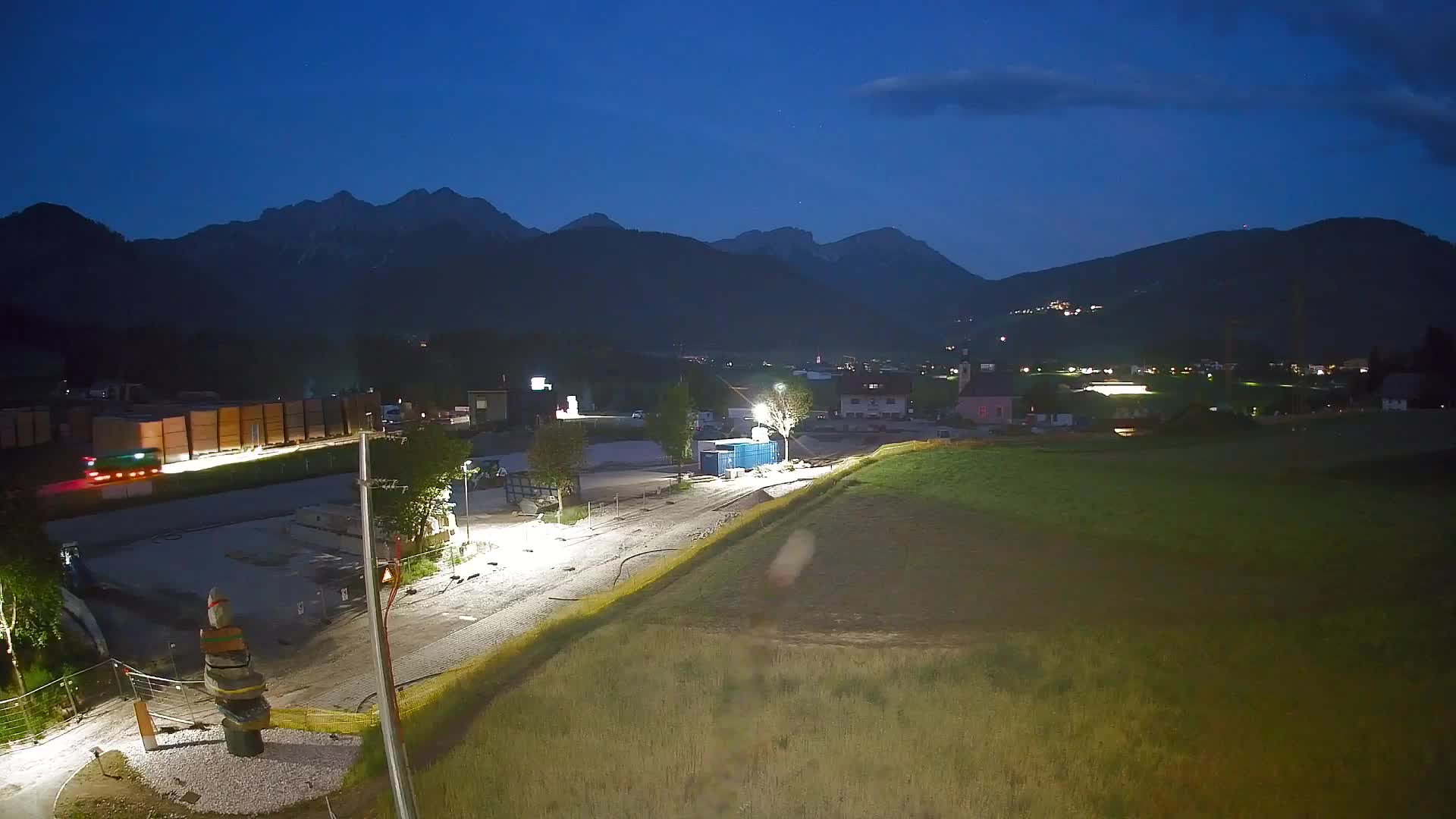 Webcam Rasun / Plan de Corones – Vista live dalla Valle di Anterselva