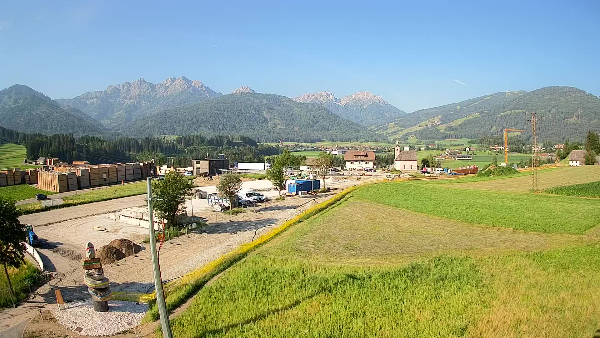 Webcam Rasen / Kronplatz – Live View from the Antholzertal Valley