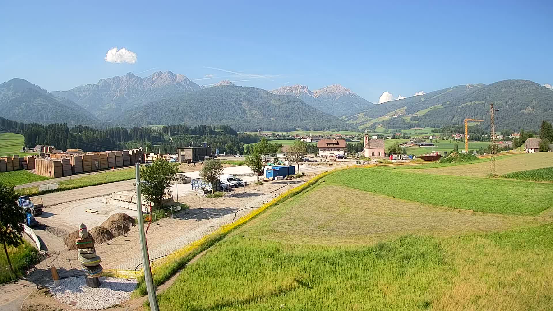 Webcam Rasen / Kronplatz – Live View from the Antholzertal Valley