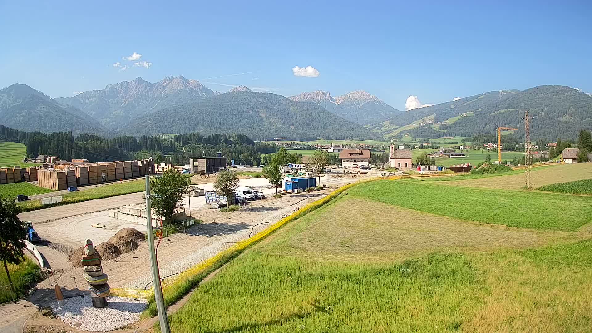 Web kamera Rasun / Kronplatz – Pogled v živo iz doline Anterselva