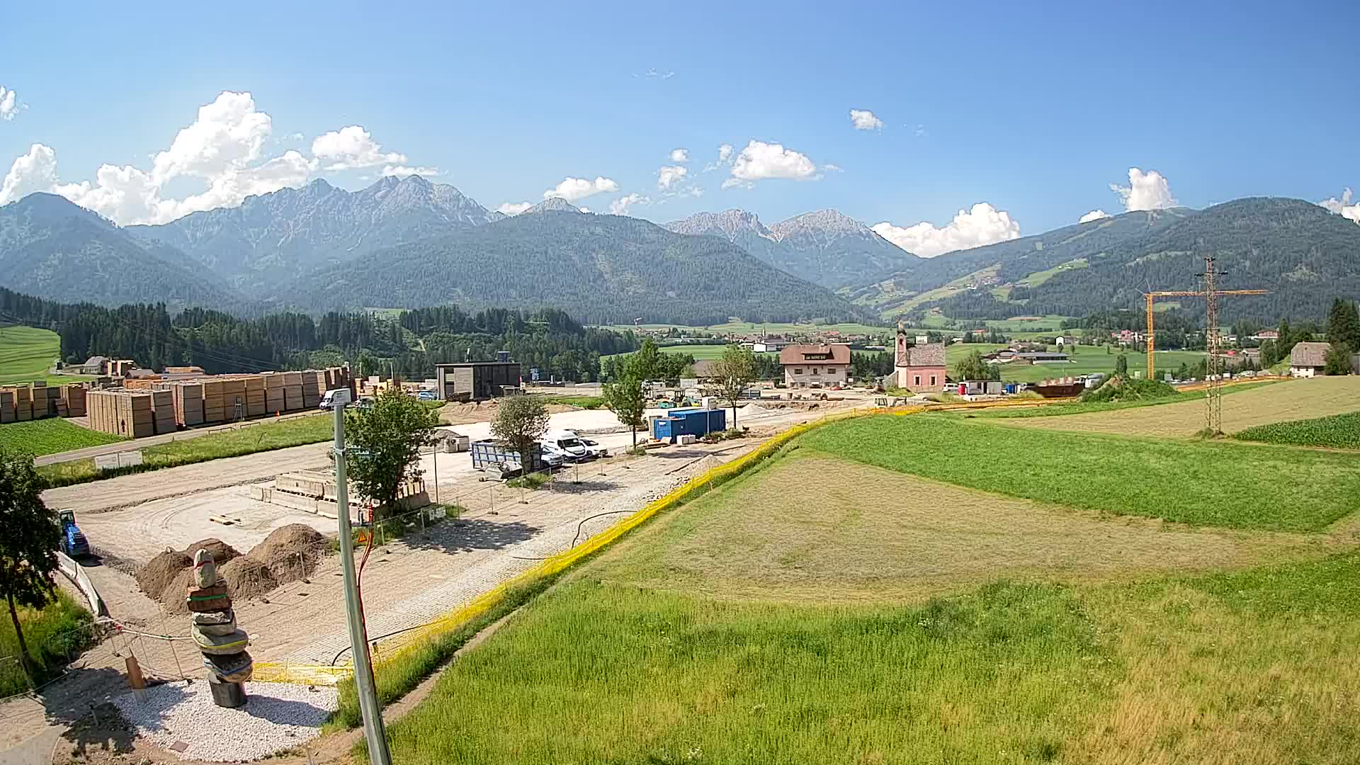 Webcam Rasun / Kronplatz – Vista en vivo desde el valle de Anterselva