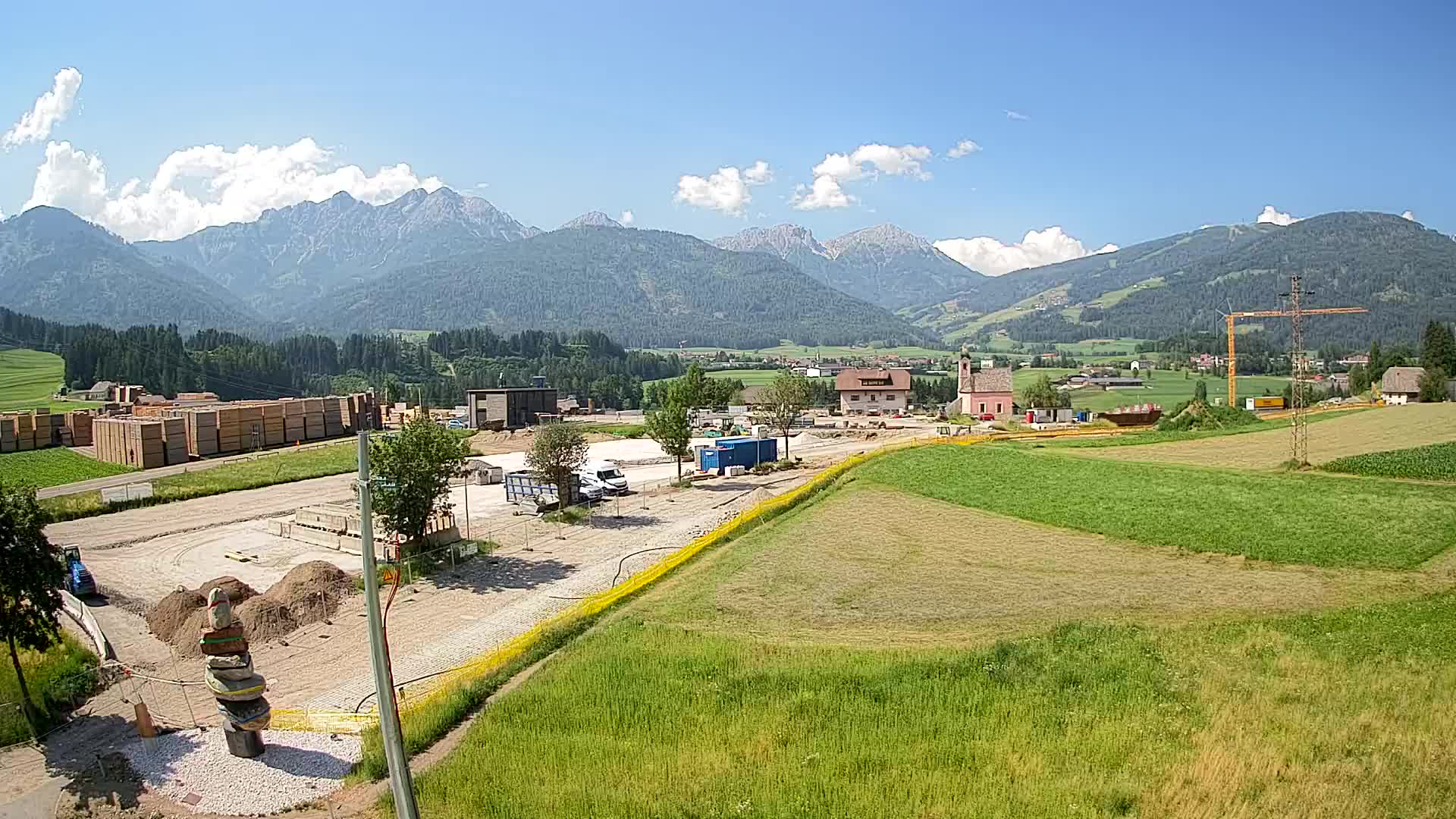 Webcam Rasun / Kronplatz – Vista en vivo desde el valle de Anterselva