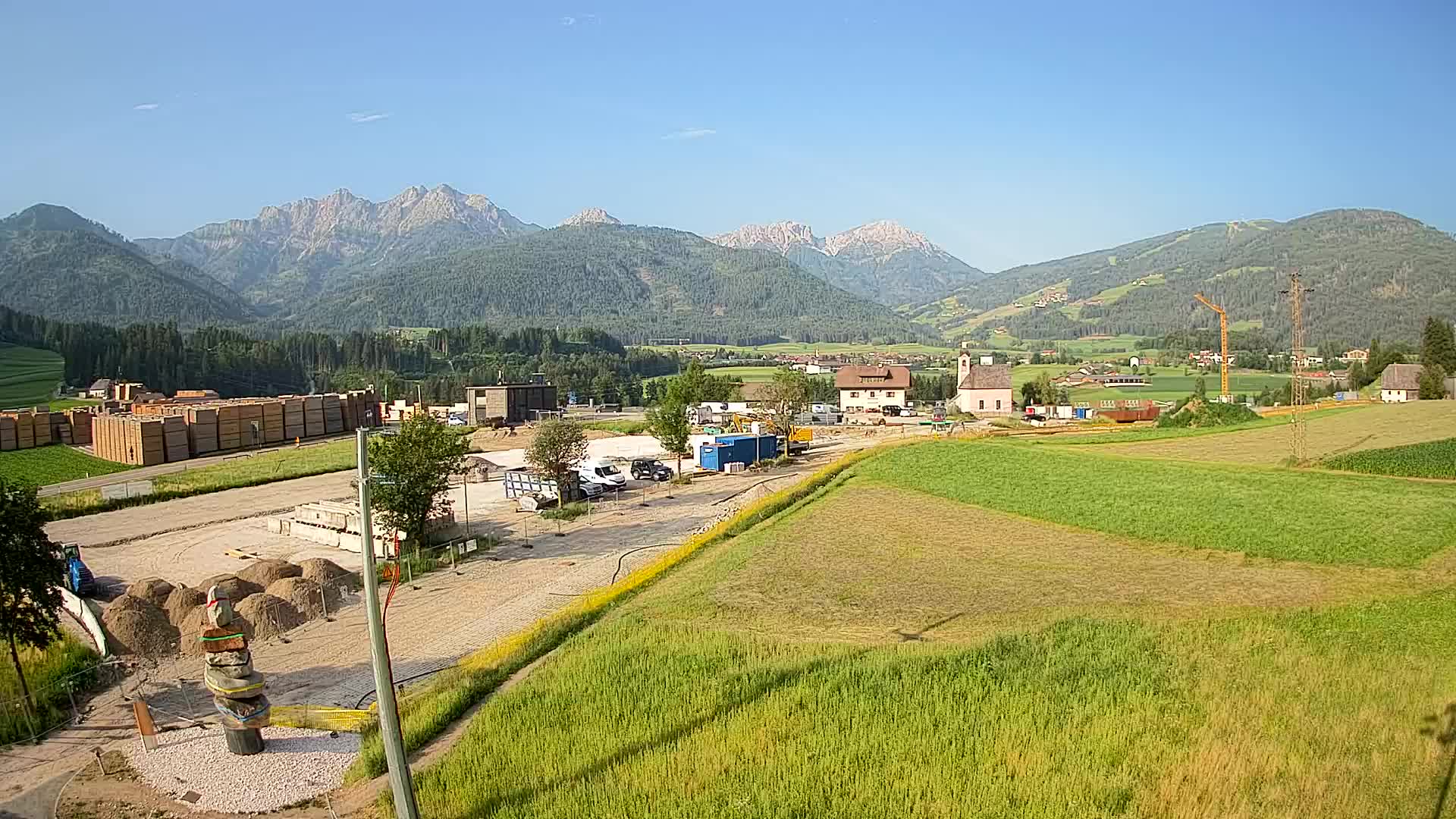 Webcam Rasen / Kronplatz – Live View from the Antholzertal Valley