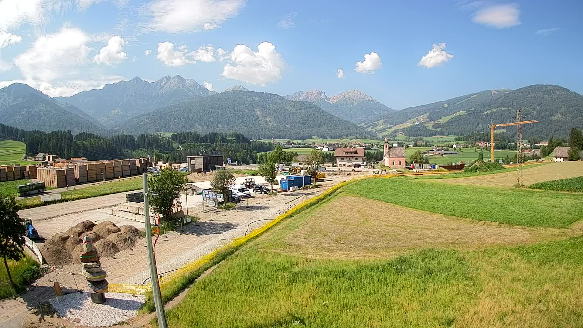 Webcam Rasen / Kronplatz – Live View from the Antholzertal Valley