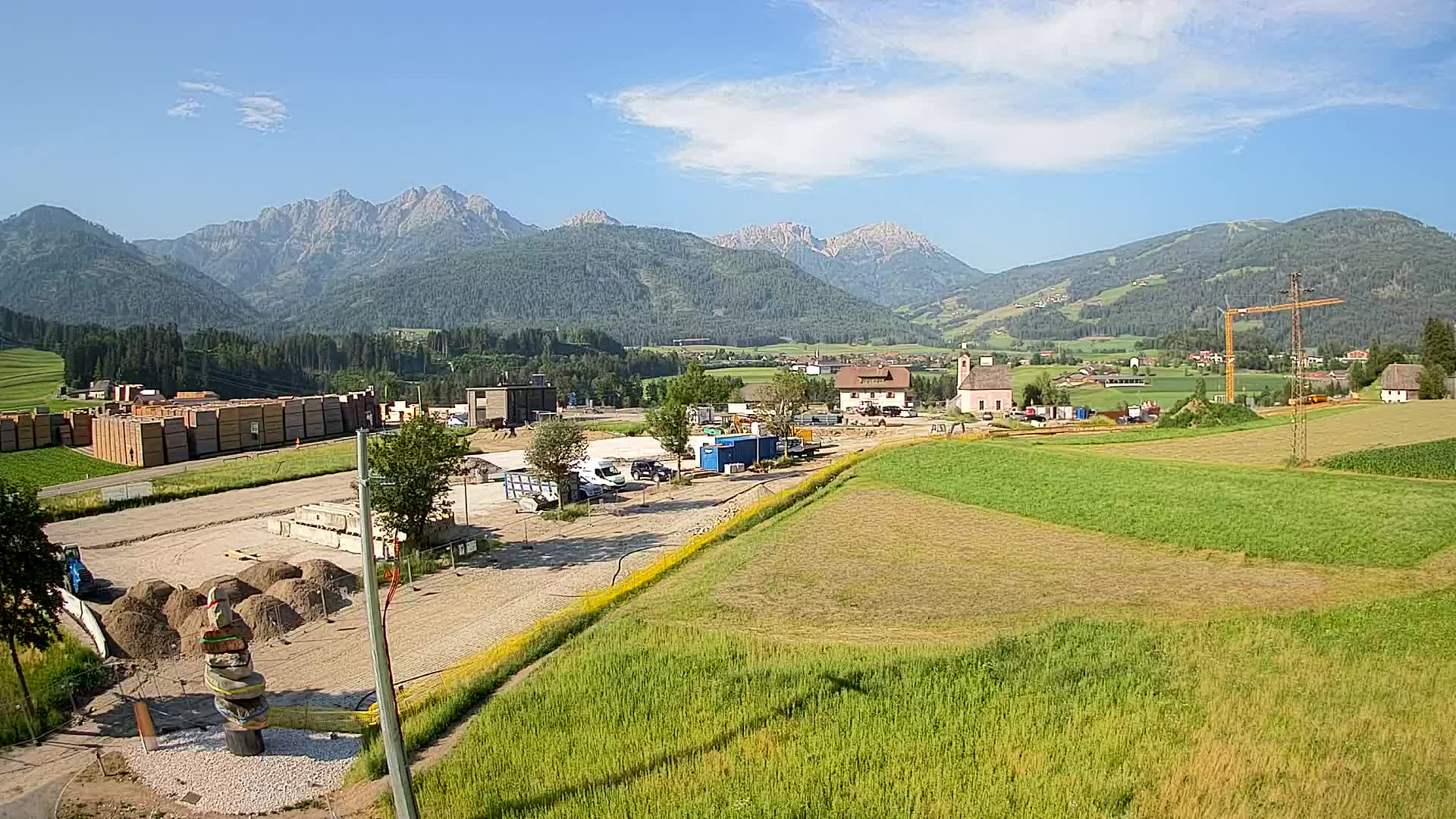Webcam Rasen / Kronplatz – Liveblick aus dem Antholzertal