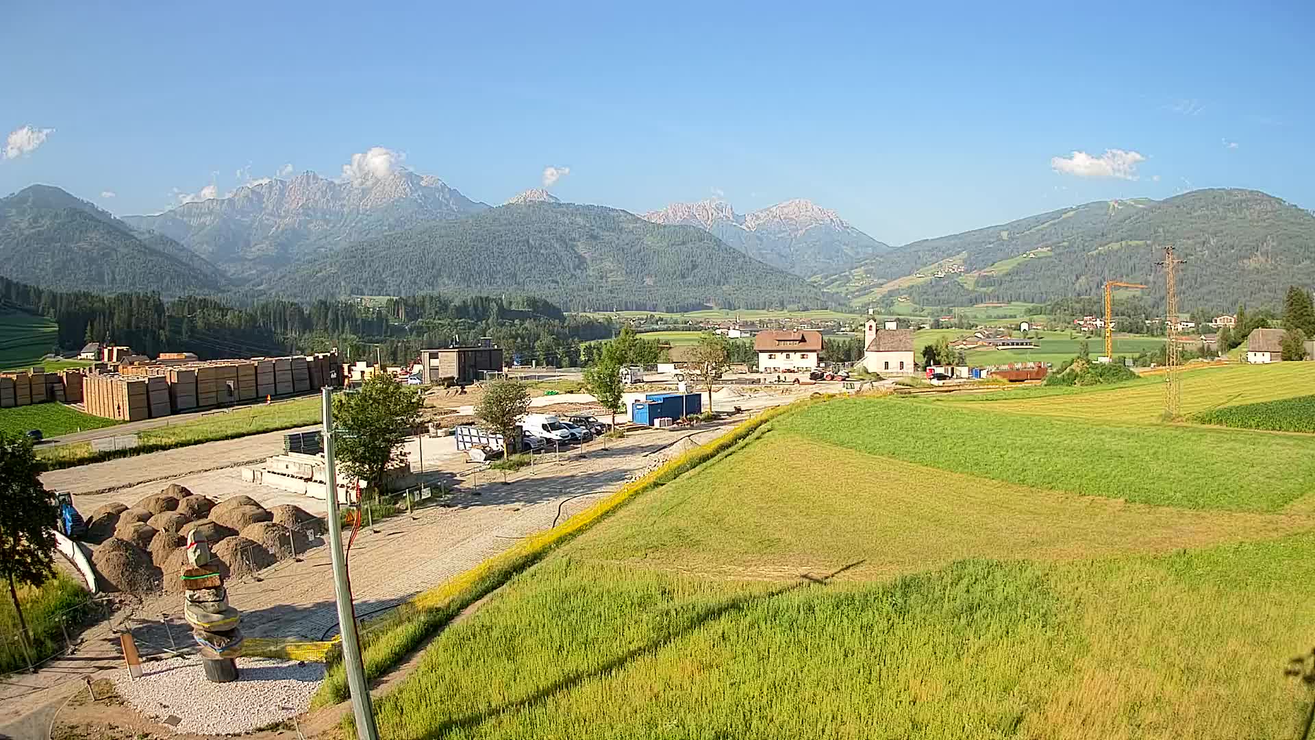 Webcam Rasen / Kronplatz – Live View from the Antholzertal Valley