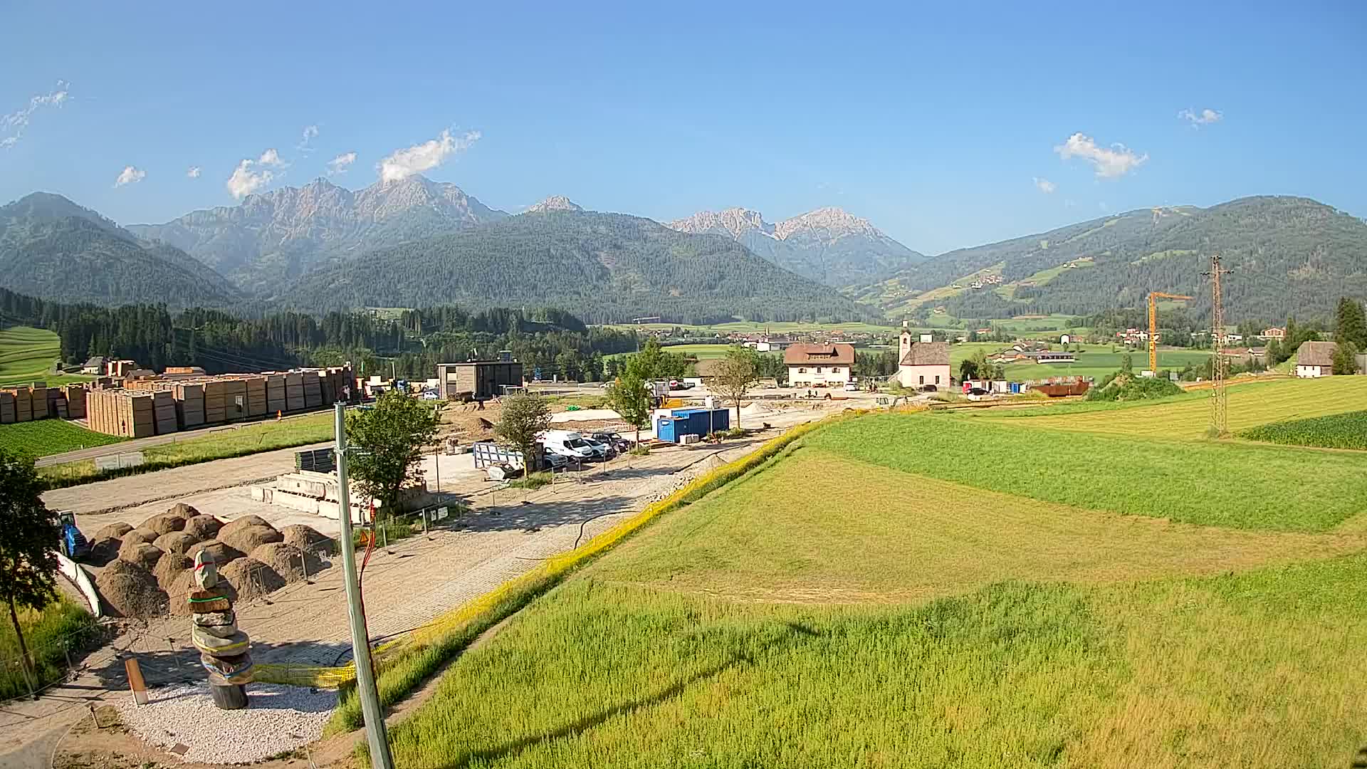 Webcam Rasun / Kronplatz – Vista en vivo desde el valle de Anterselva
