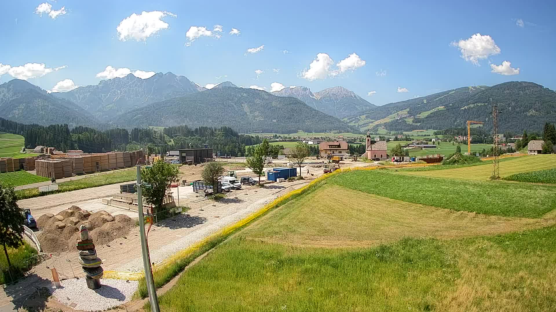 Webcam Rasun / Kronplatz – Vista en vivo desde el valle de Anterselva