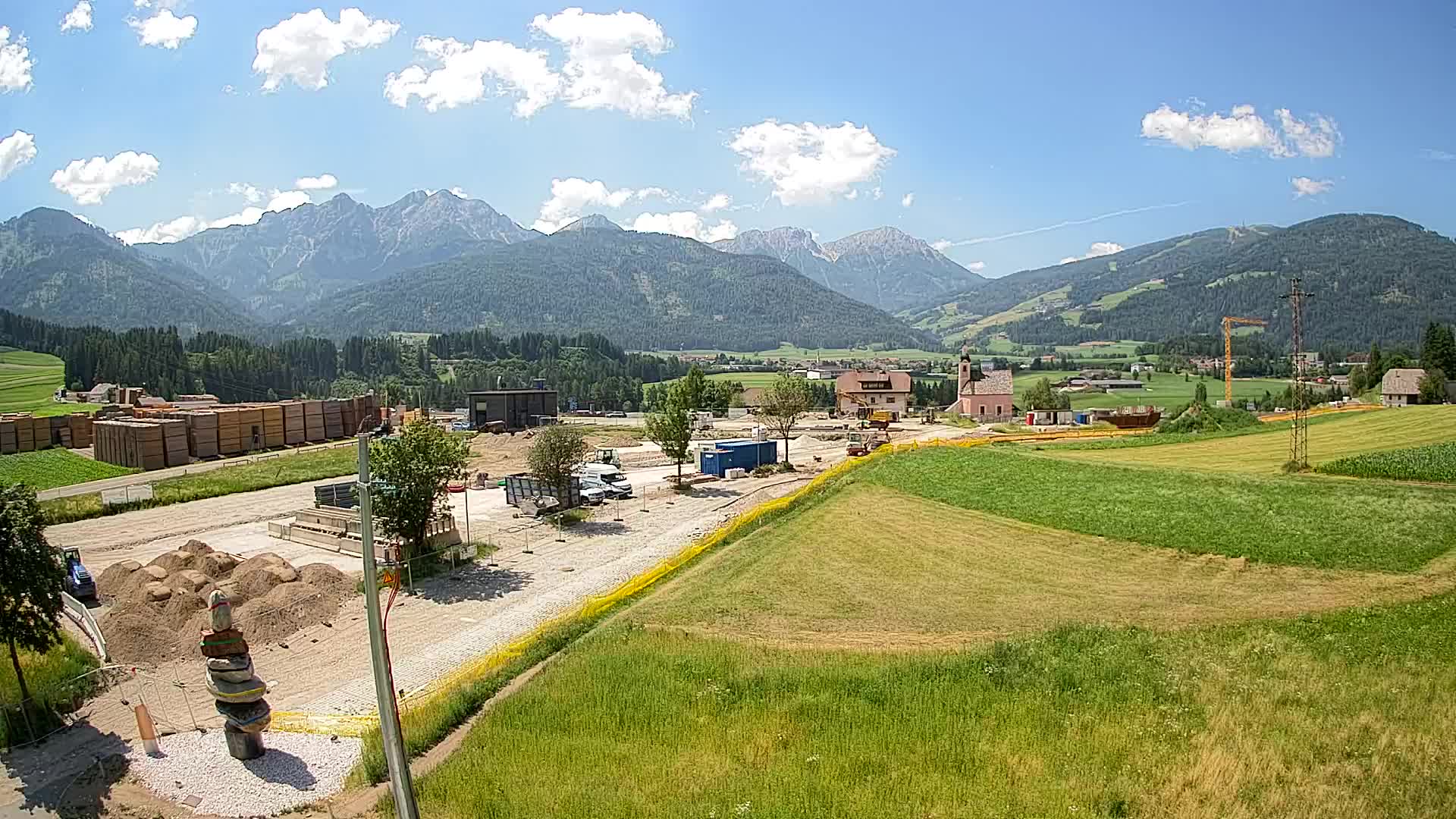 Webcam Rasun / Kronplatz – Vista en vivo desde el valle de Anterselva