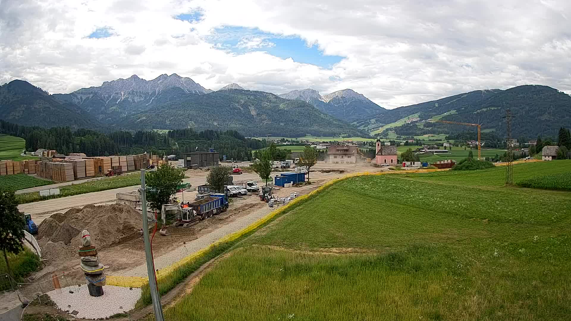 Webcam Rasen / Kronplatz – Live View from the Antholzertal Valley