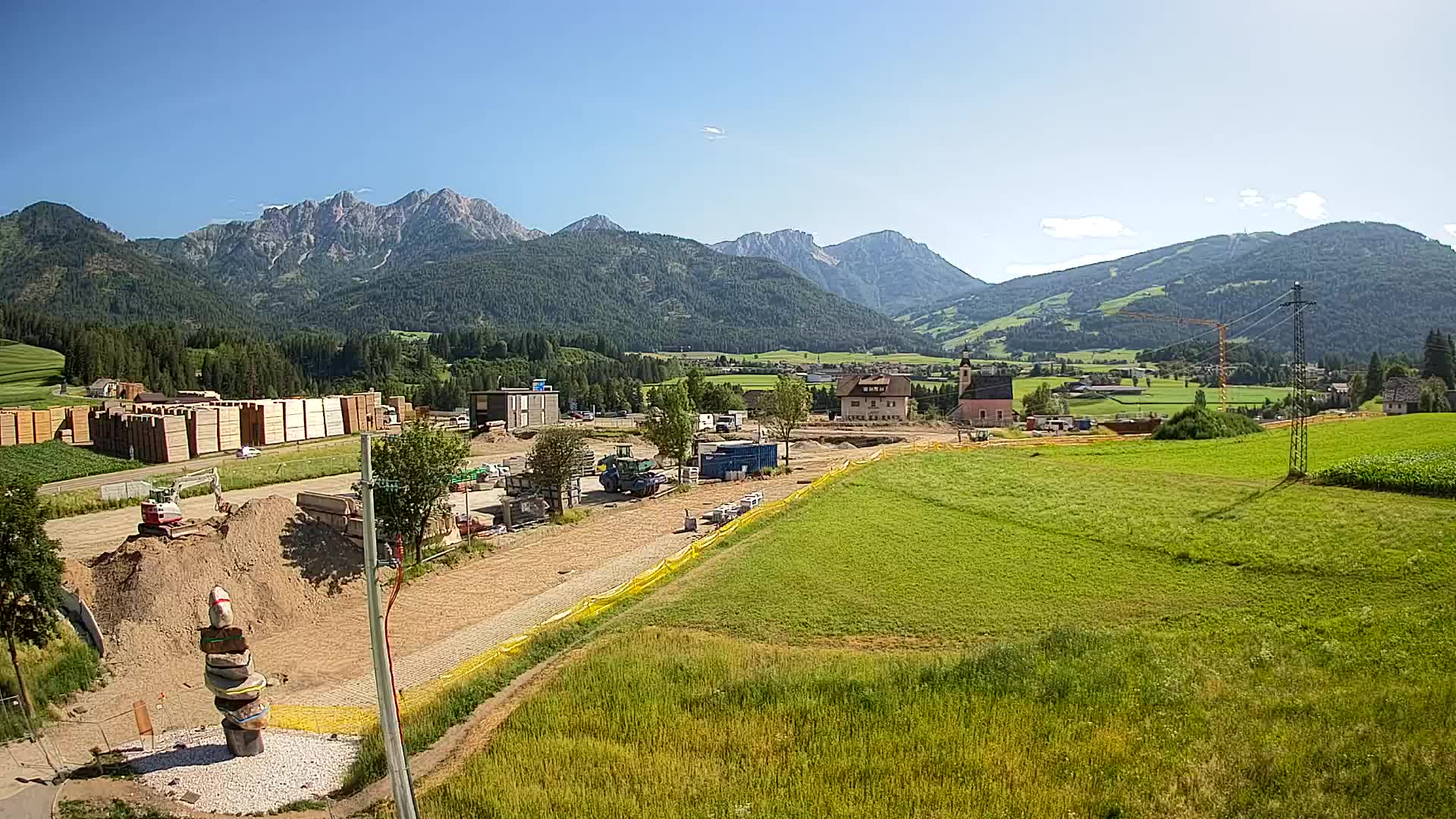 Webcam Rasen / Kronplatz – Live View from the Antholzertal Valley