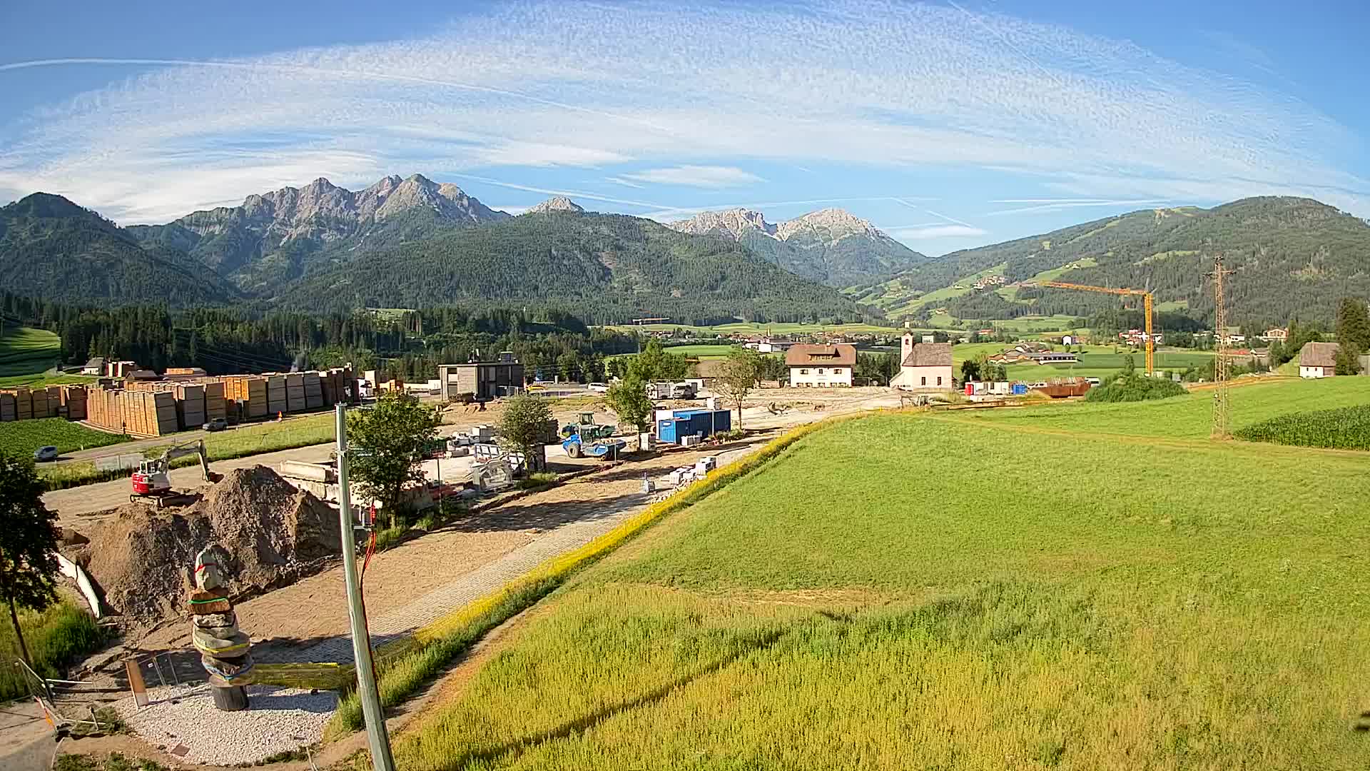 Webcam Rasun / Kronplatz – Vista en vivo desde el valle de Anterselva