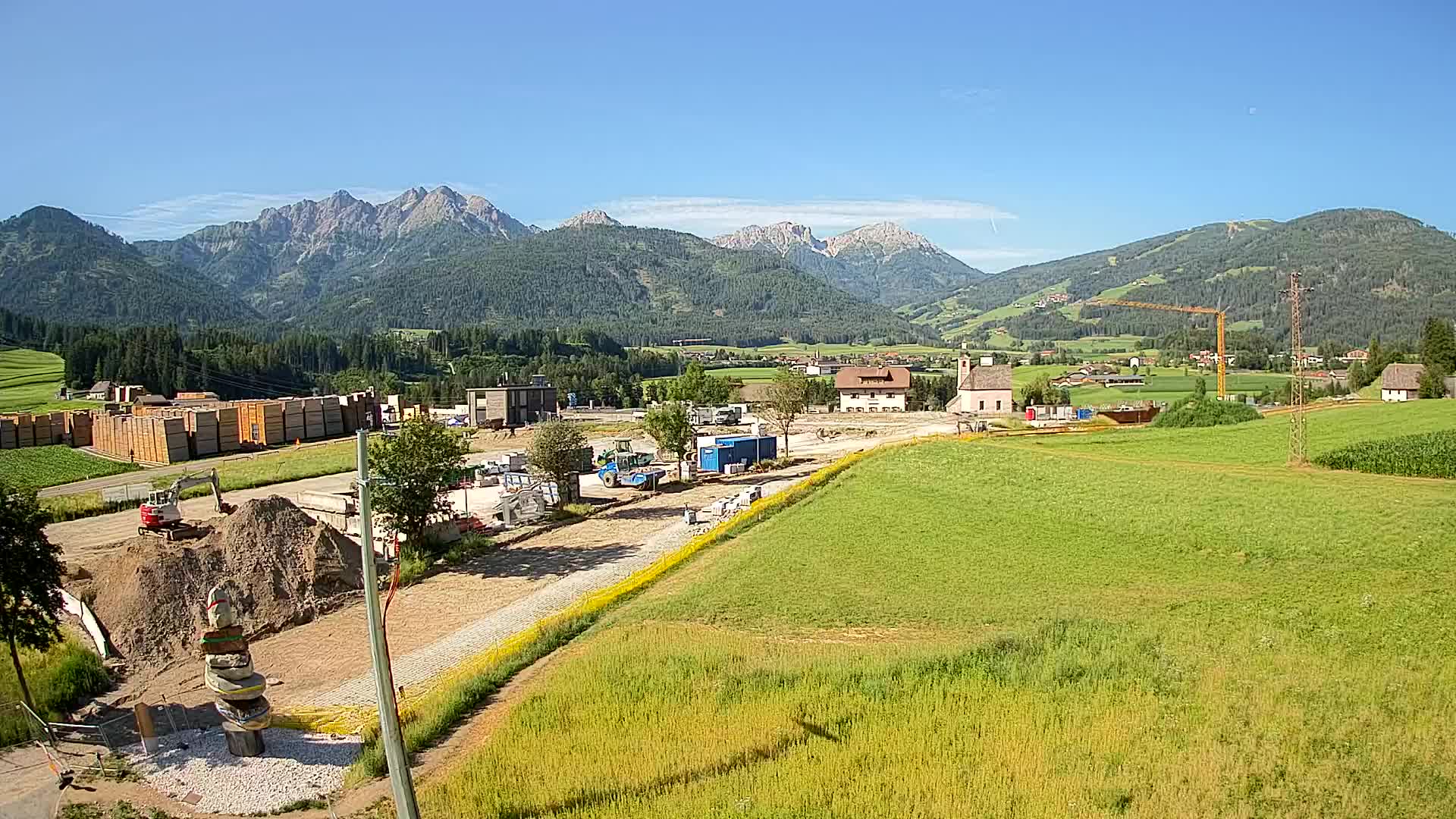 Webcam Rasen / Kronplatz – Liveblick aus dem Antholzertal