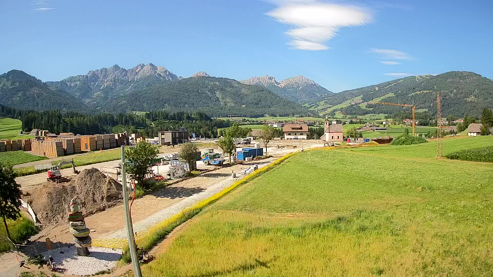 Webcam Rasen / Kronplatz – Live View from the Antholzertal Valley