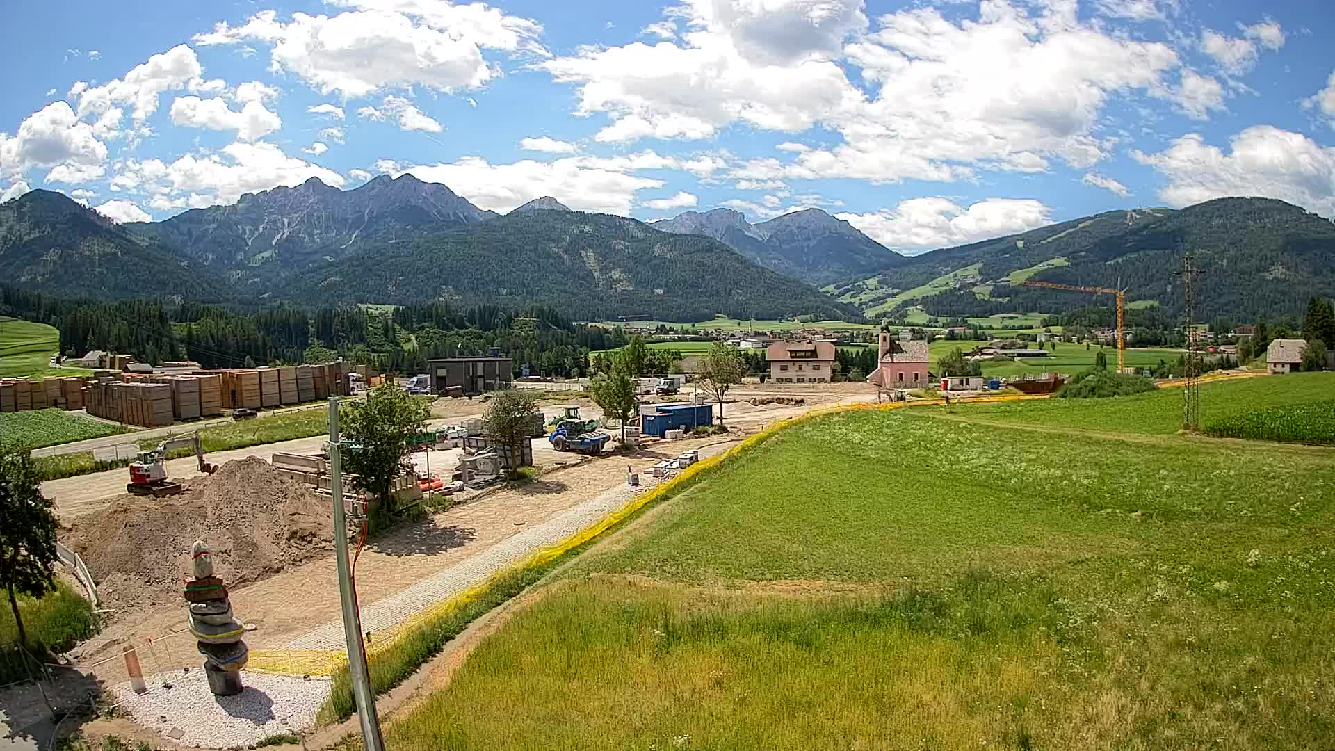 Webcam Rasun / Kronplatz – Vista en vivo desde el valle de Anterselva