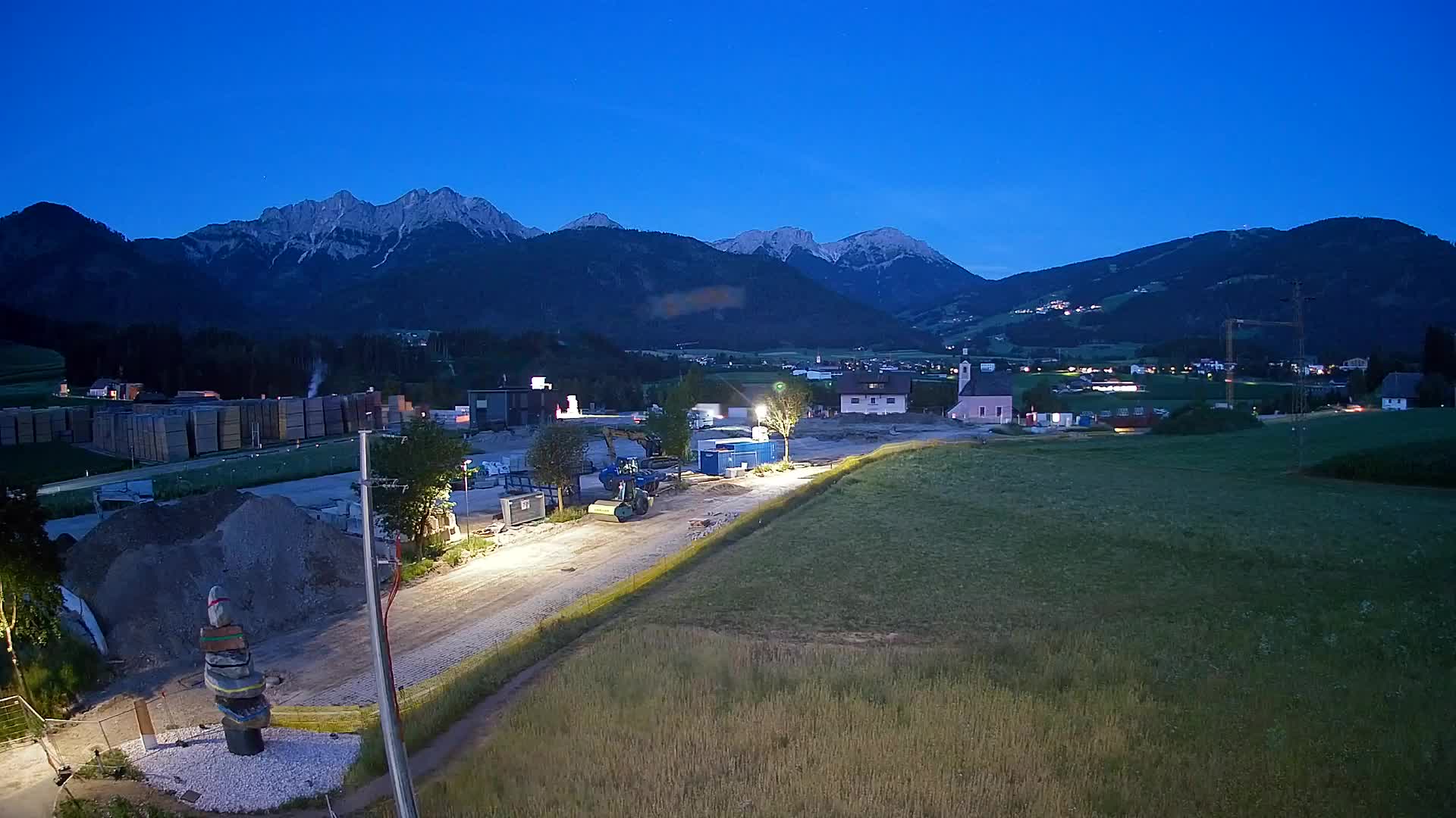 Webcam Rasun / Plan de Corones – Vista live dalla Valle di Anterselva