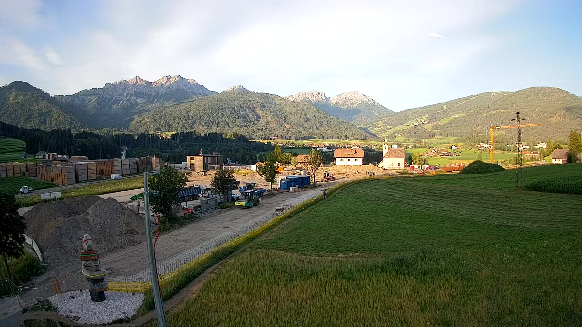 Webcam Rasun / Kronplatz – Vista en vivo desde el valle de Anterselva