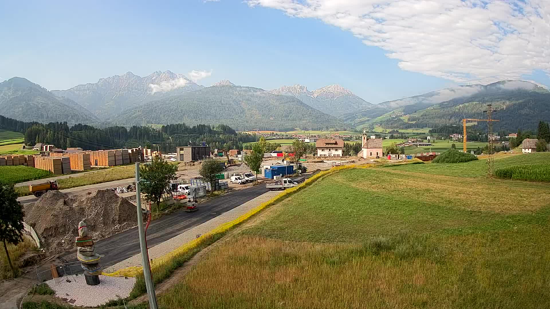 Web kamera Rasun / Kronplatz – Pogled uživo iz doline Anterselva