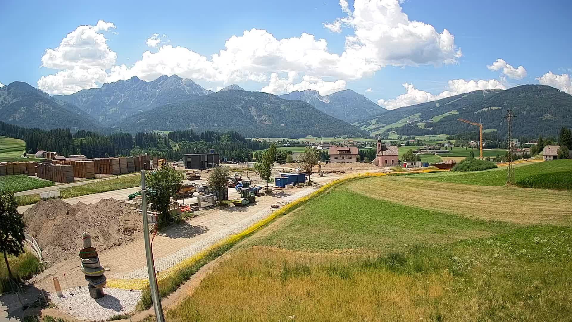 Web kamera Rasun / Kronplatz – Pogled v živo iz doline Anterselva
