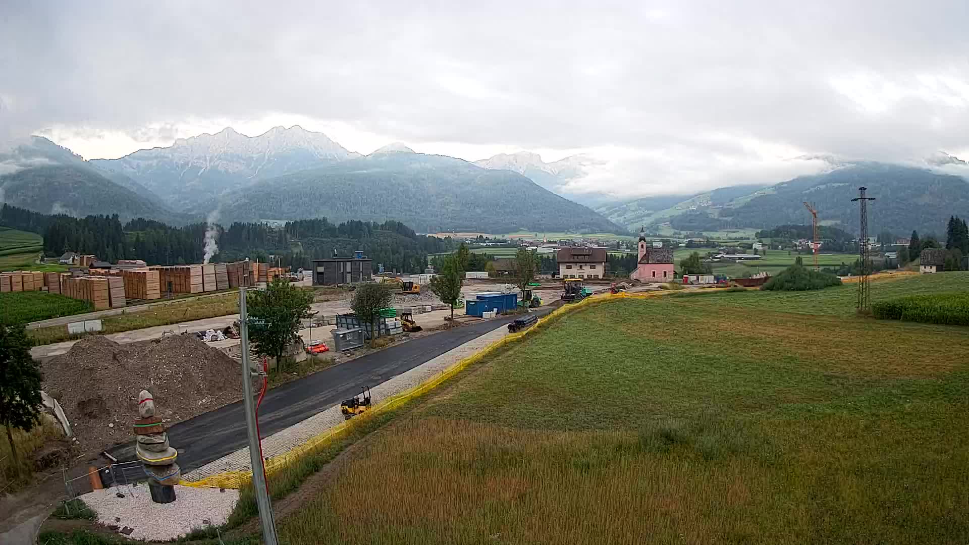 Webcam Rasun / Kronplatz – Vista en vivo desde el valle de Anterselva