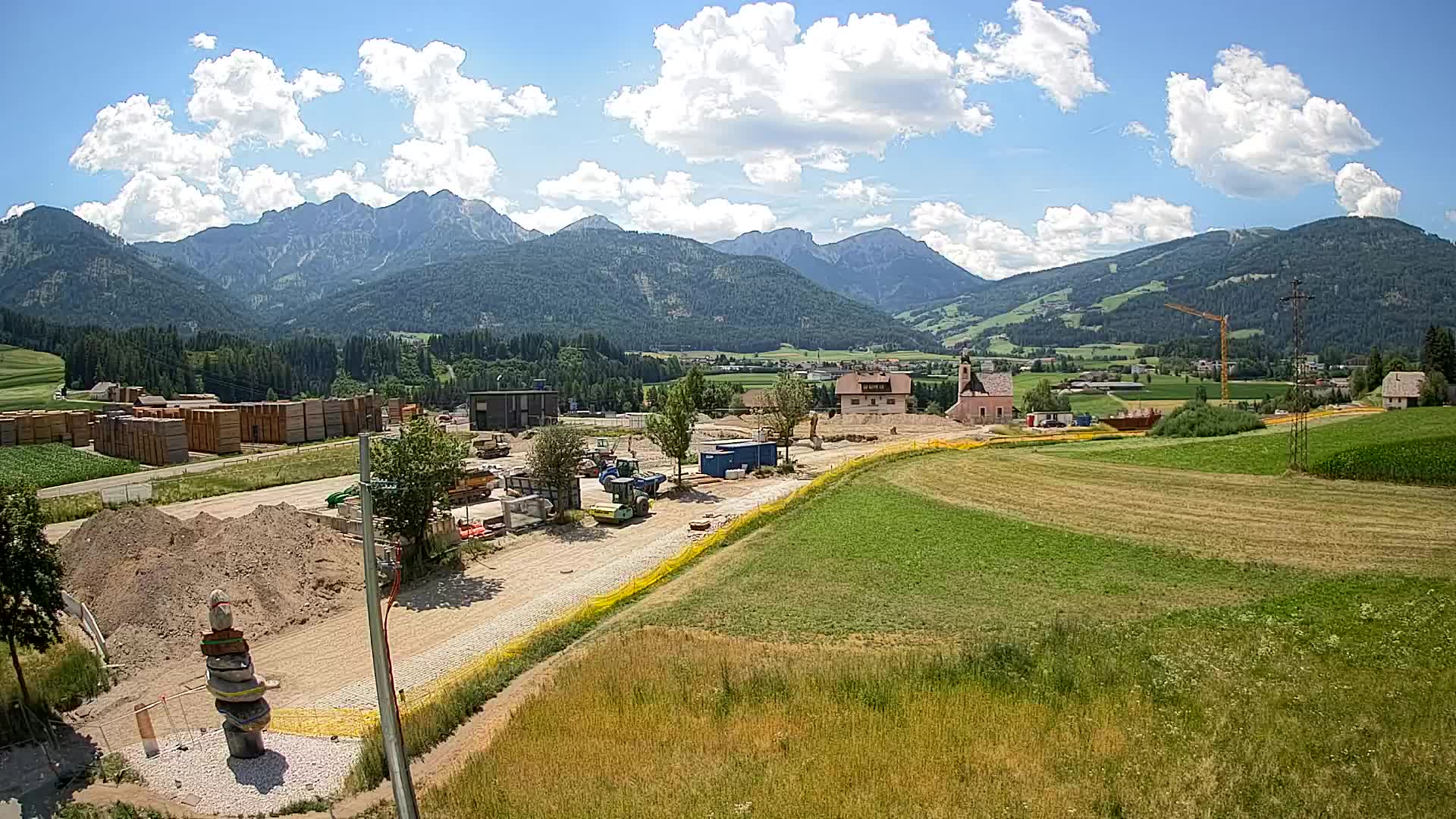Webcam Rasun / Kronplatz – Vista en vivo desde el valle de Anterselva